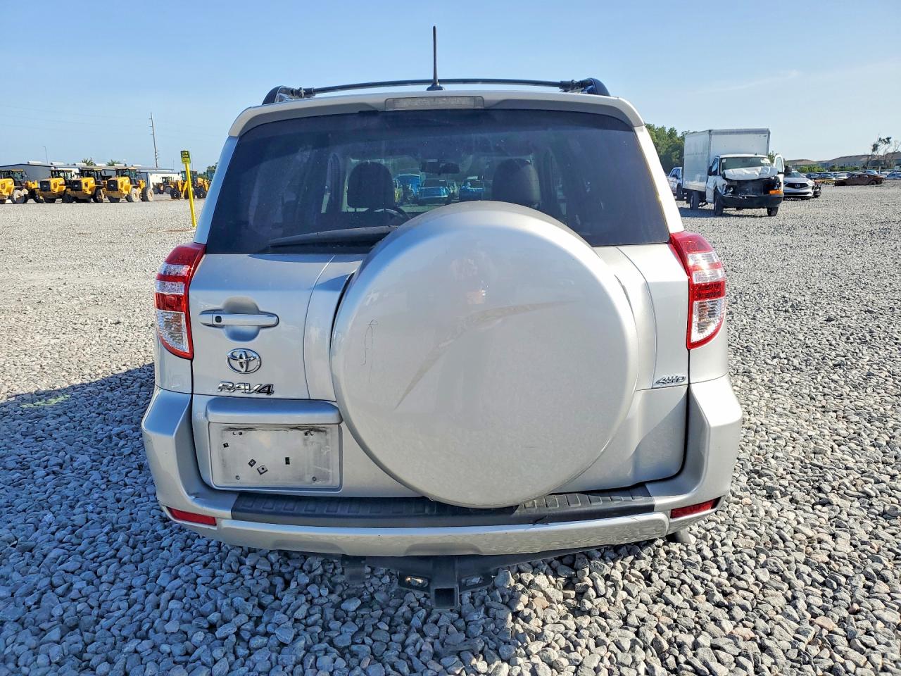 2011 Toyota Rav4 Limited Silver vin: 2T3DK4DV3BW037082