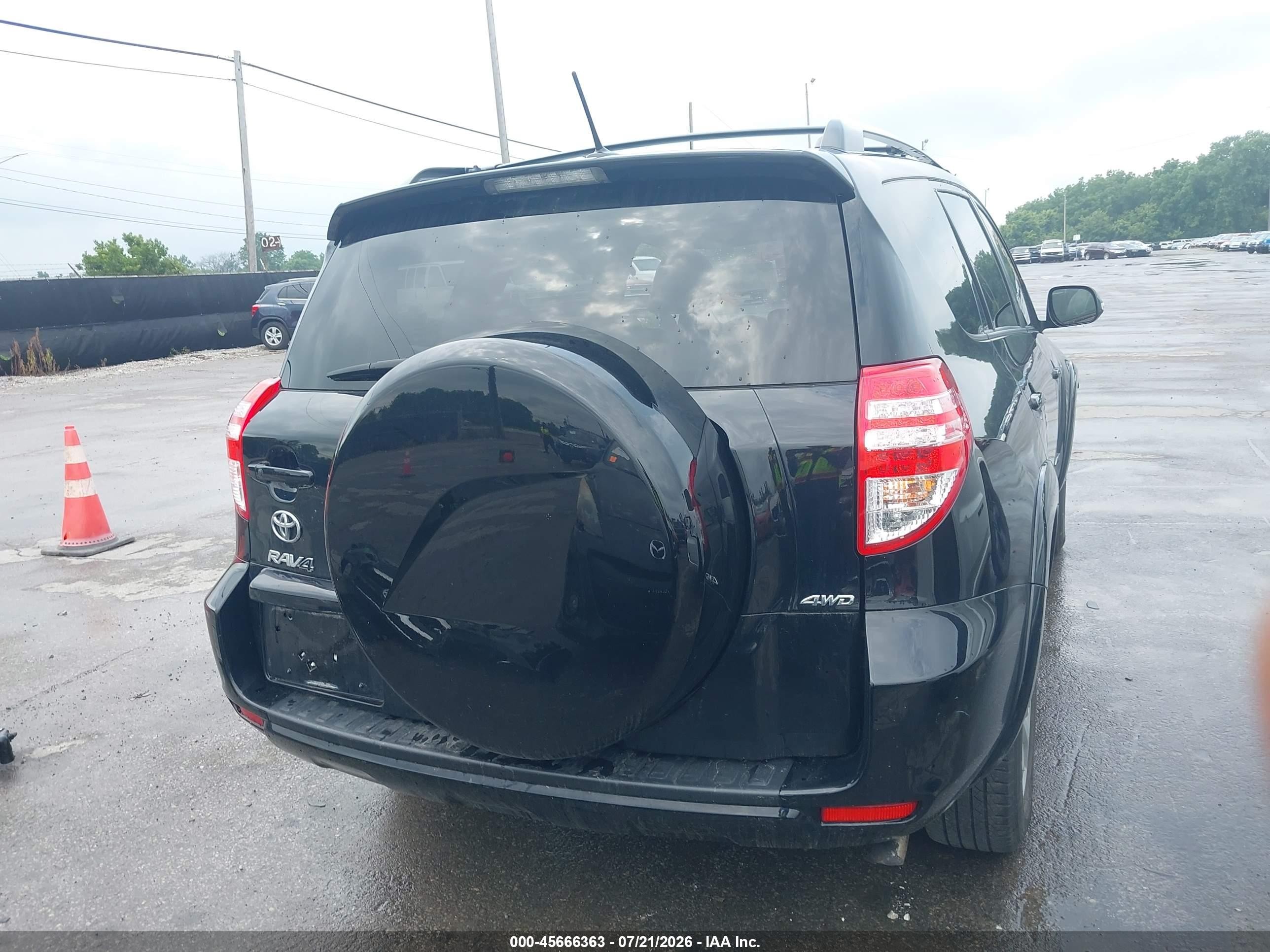 2011 Toyota Rav4 Limited V6 Black vin: 2T3DK4DV3BW039253