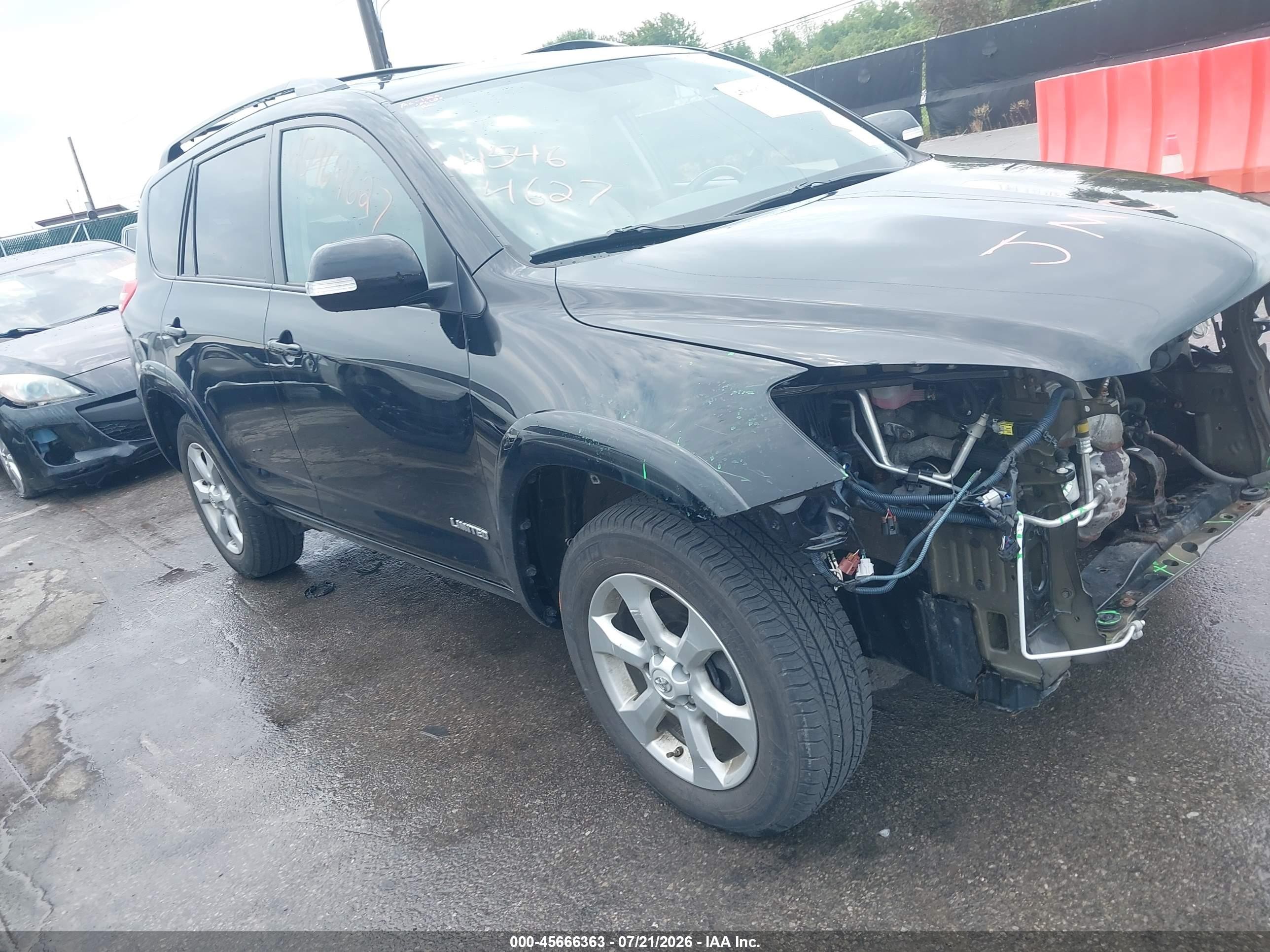 2011 Toyota Rav4 Limited V6 Black vin: 2T3DK4DV3BW039253
