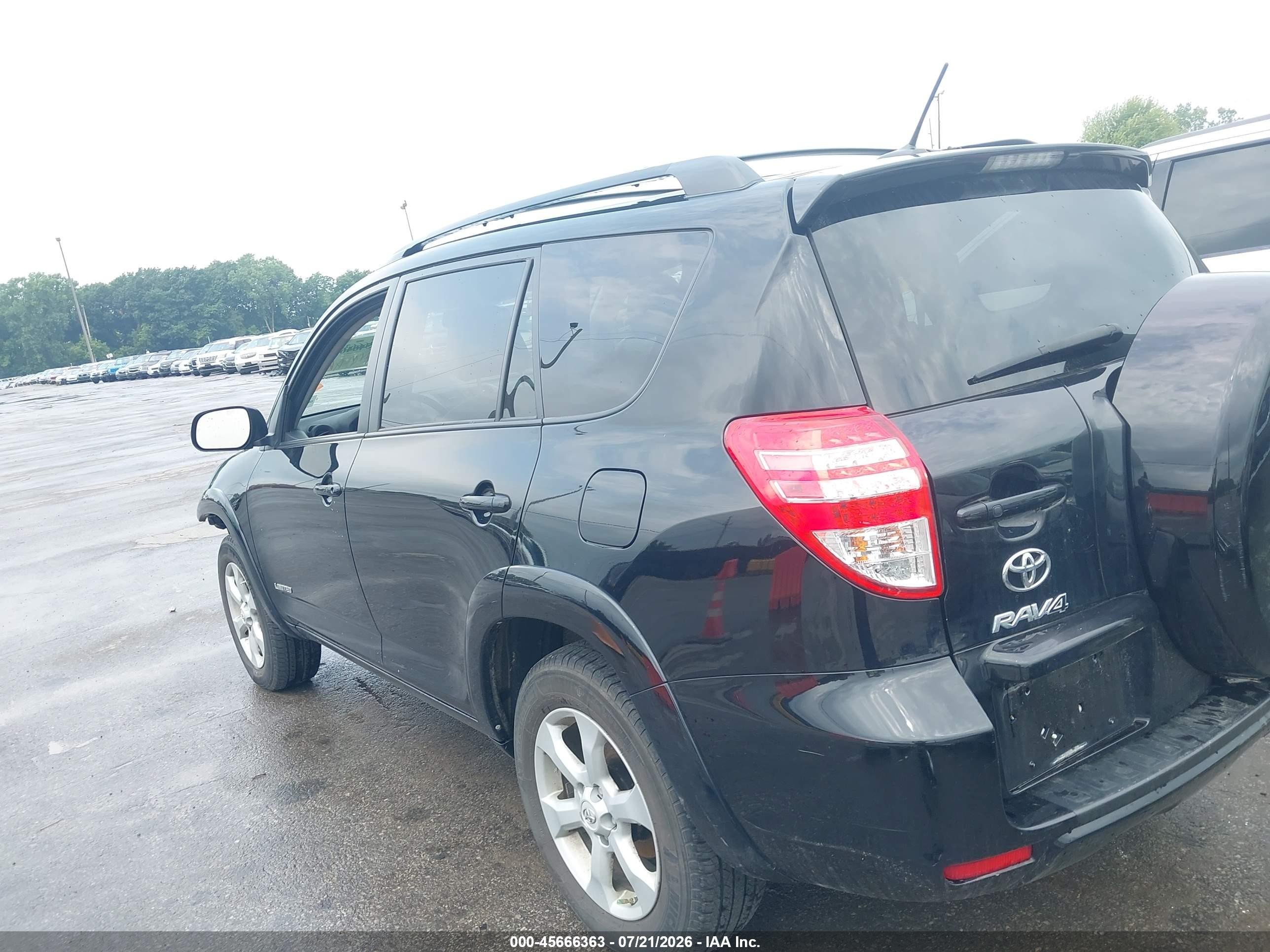 2011 Toyota Rav4 Limited V6 Black vin: 2T3DK4DV3BW039253