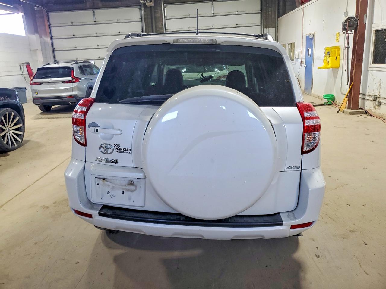 2011 Toyota Rav4 Limited Белый vin: 2T3DK4DV3BW053069