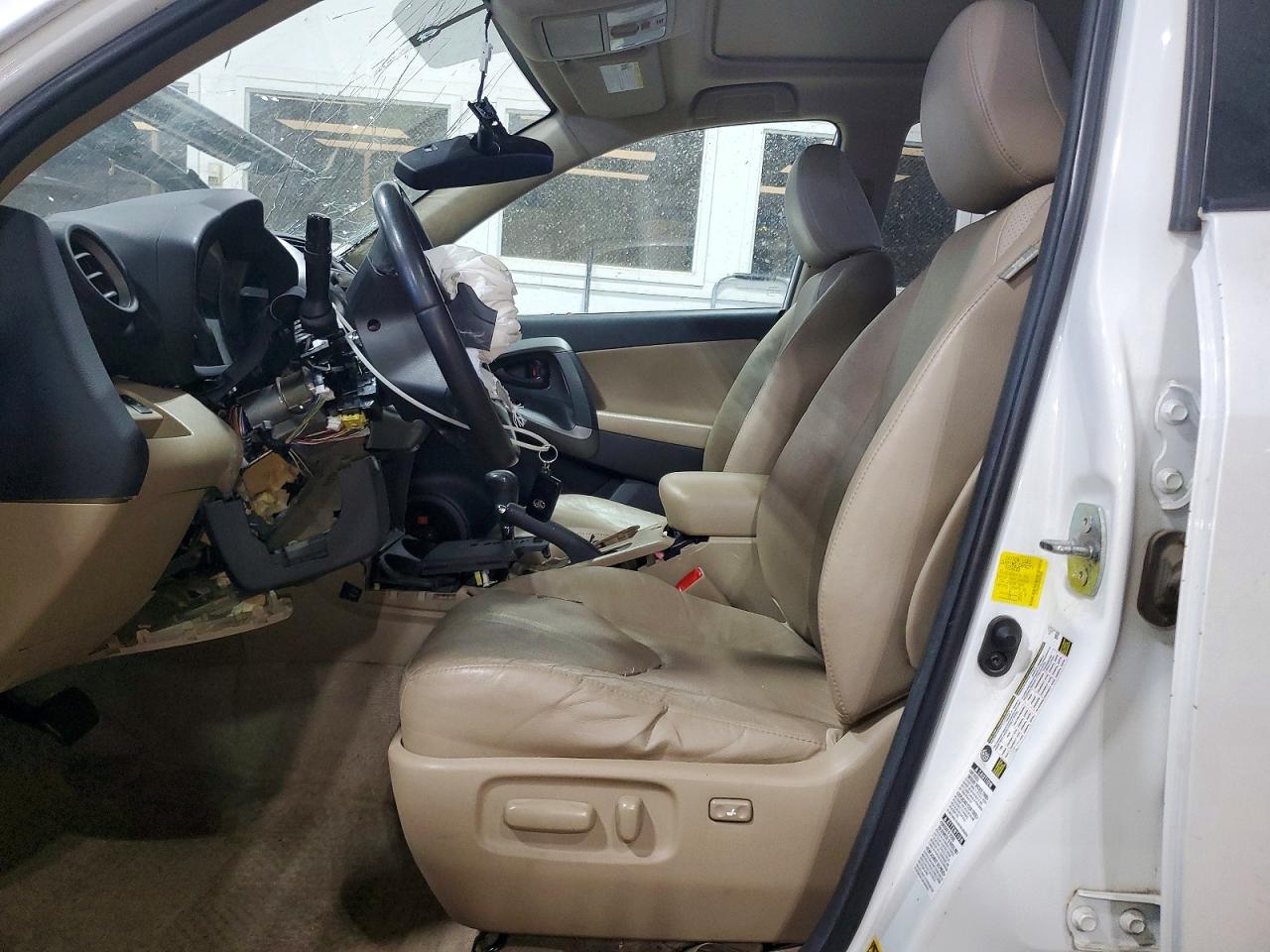 2011 Toyota Rav4 Limited Белый vin: 2T3DK4DV3BW053069