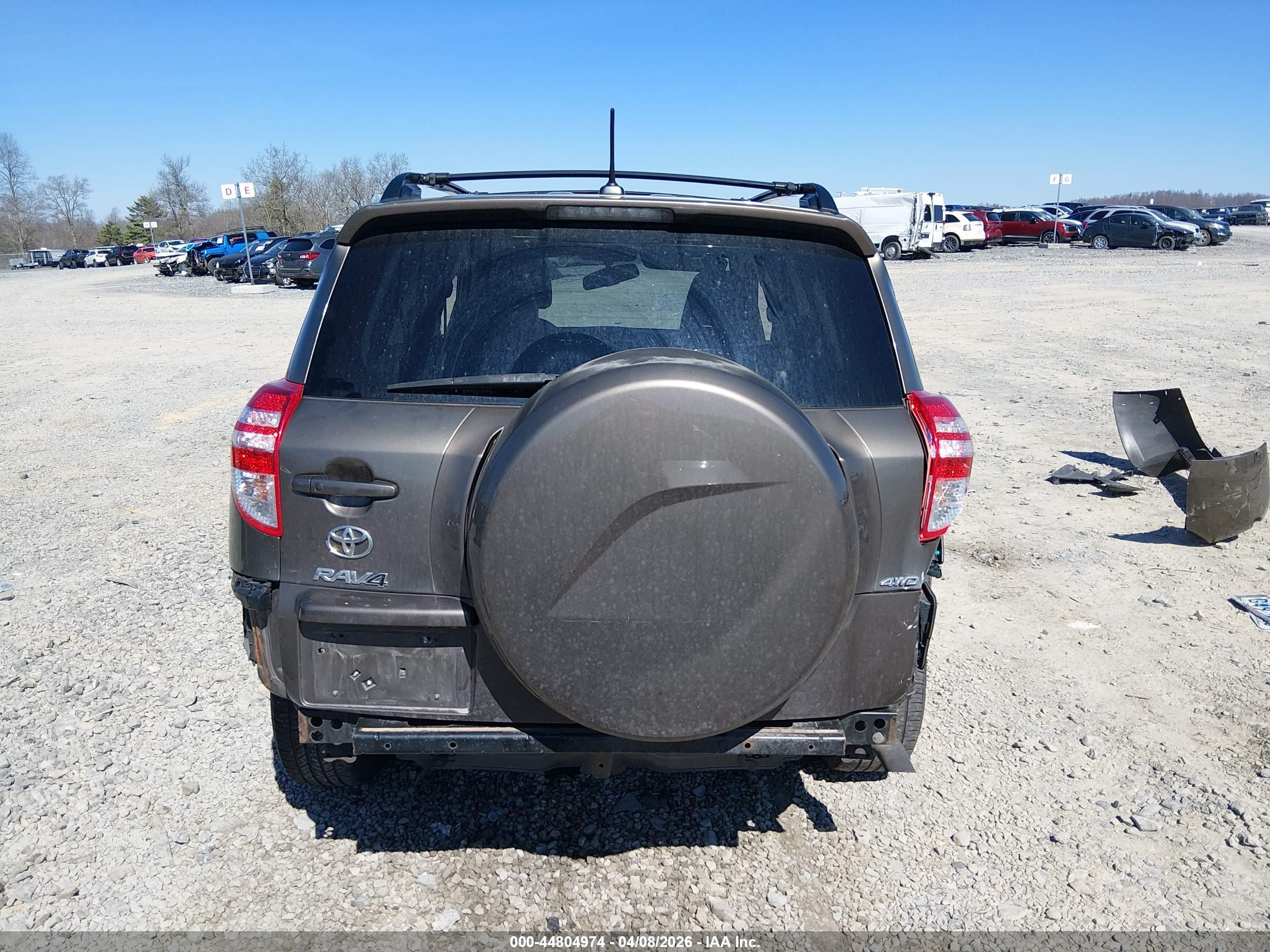 2012 Toyota Rav4 Limited V6 Коричневый vin: 2T3DK4DV3CW066518