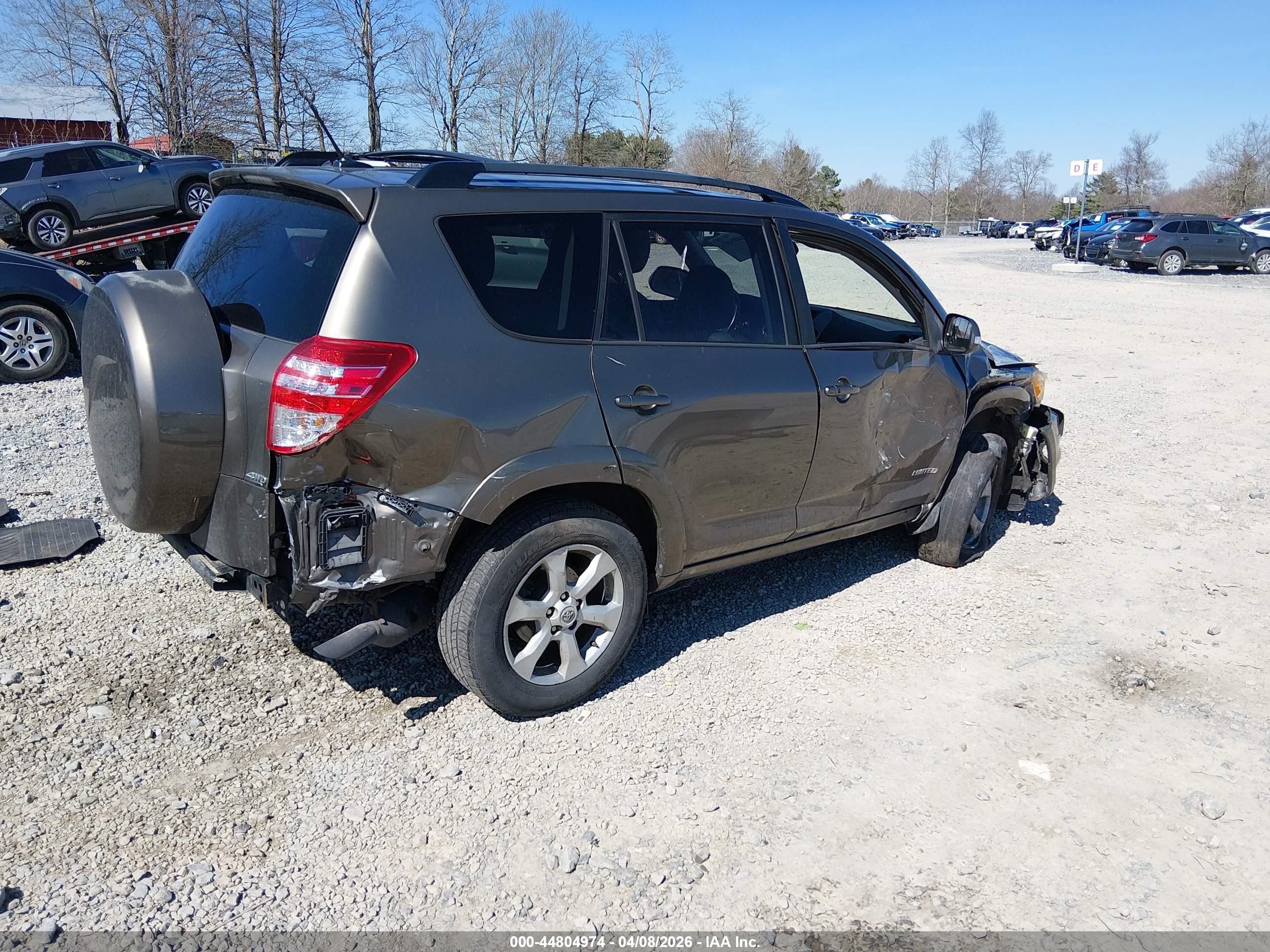 2012 Toyota Rav4 Limited V6 Коричневый vin: 2T3DK4DV3CW066518