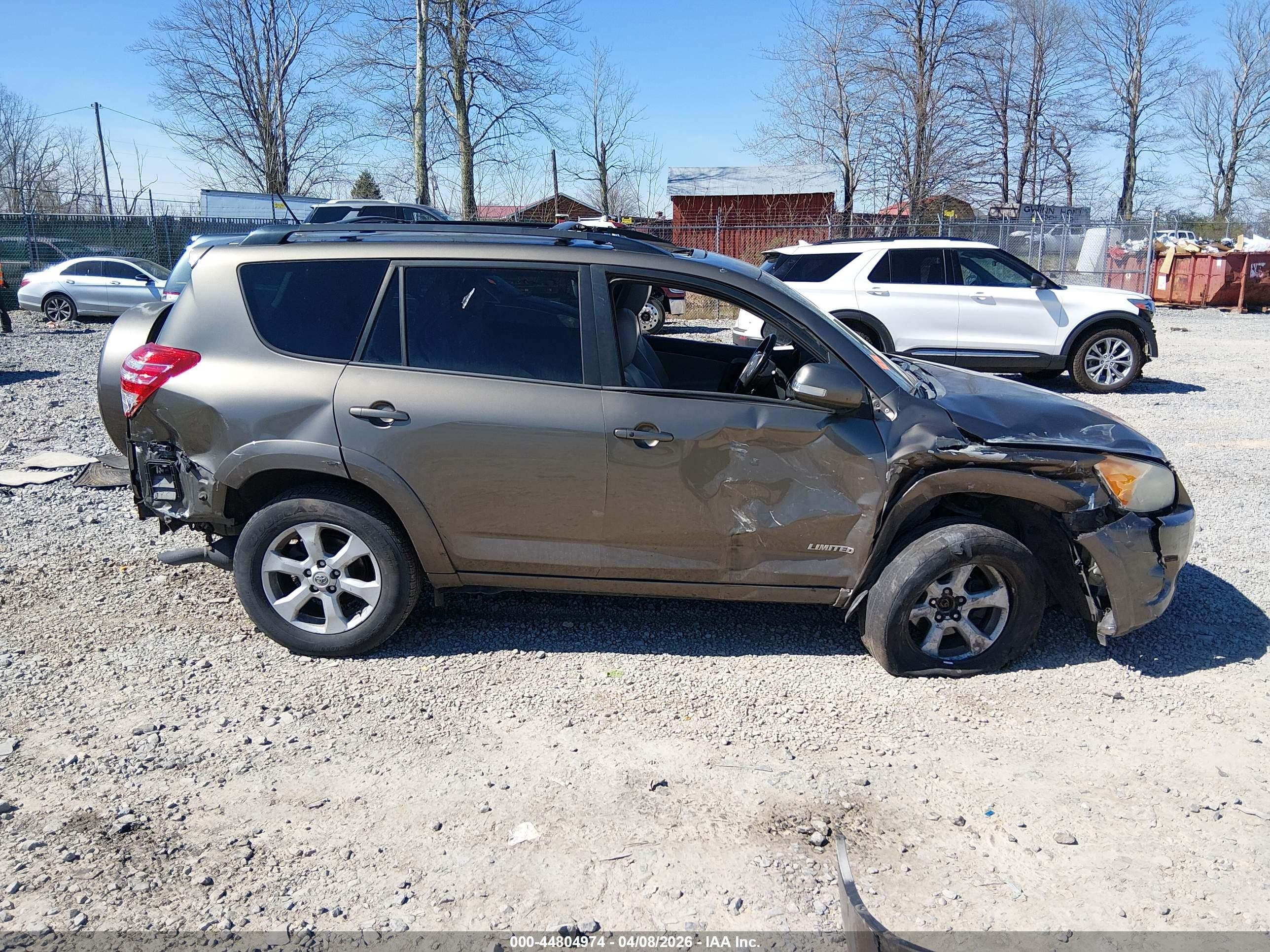 2012 Toyota Rav4 Limited V6 Коричневый vin: 2T3DK4DV3CW066518