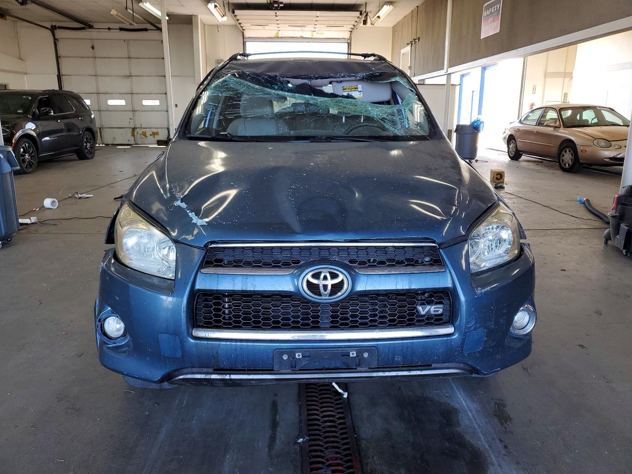 2012 Toyota Rav4 Limited Blue vin: 2T3DK4DV3CW083741