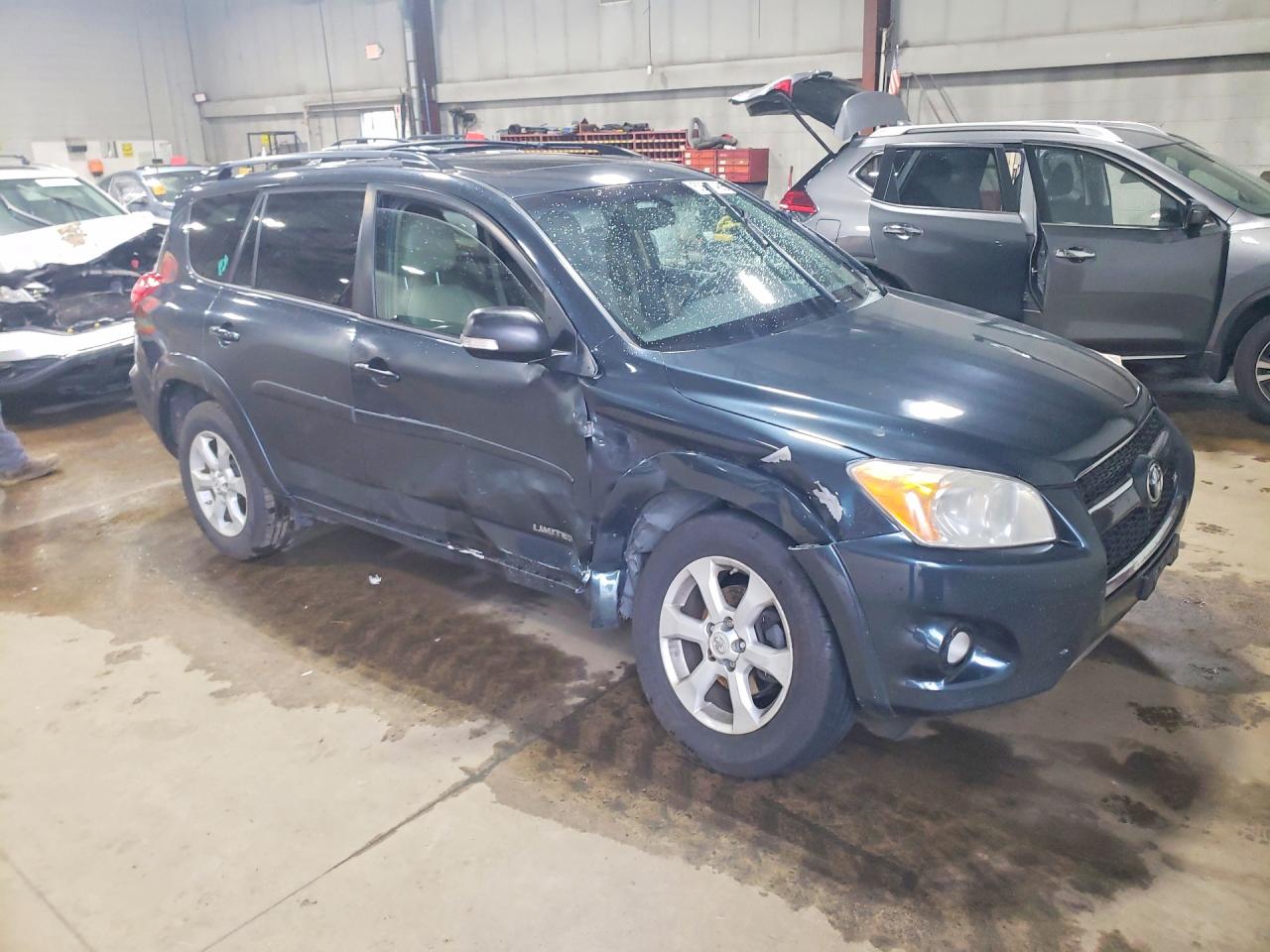 2012 Toyota Rav4 Limited Green vin: 2T3DK4DV3CW092245