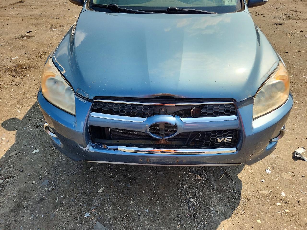 2010 Toyota Rav4 Limited Blue vin: 2T3DK4DV4AW014733