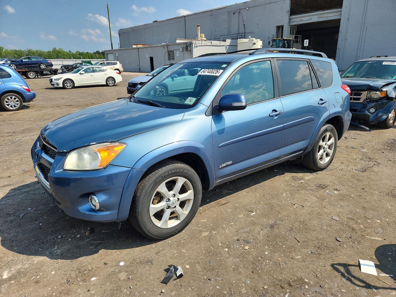 2010 Toyota Rav4 Limited Blue vin: 2T3DK4DV4AW014733