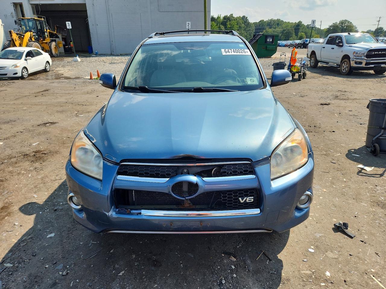 2010 Toyota Rav4 Limited Blue vin: 2T3DK4DV4AW014733