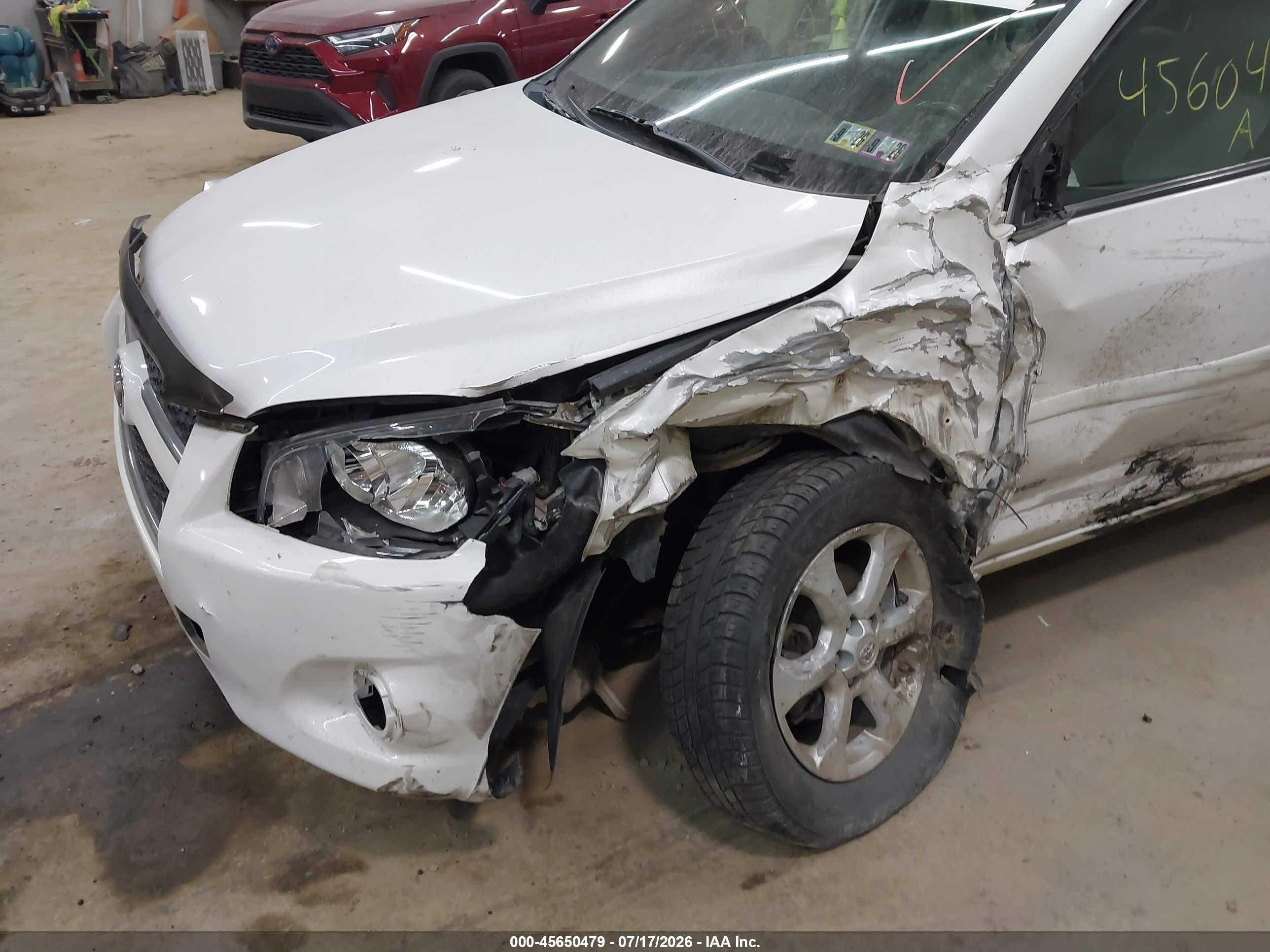 2010 Toyota Rav4 Limited V6 White vin: 2T3DK4DV4AW017549