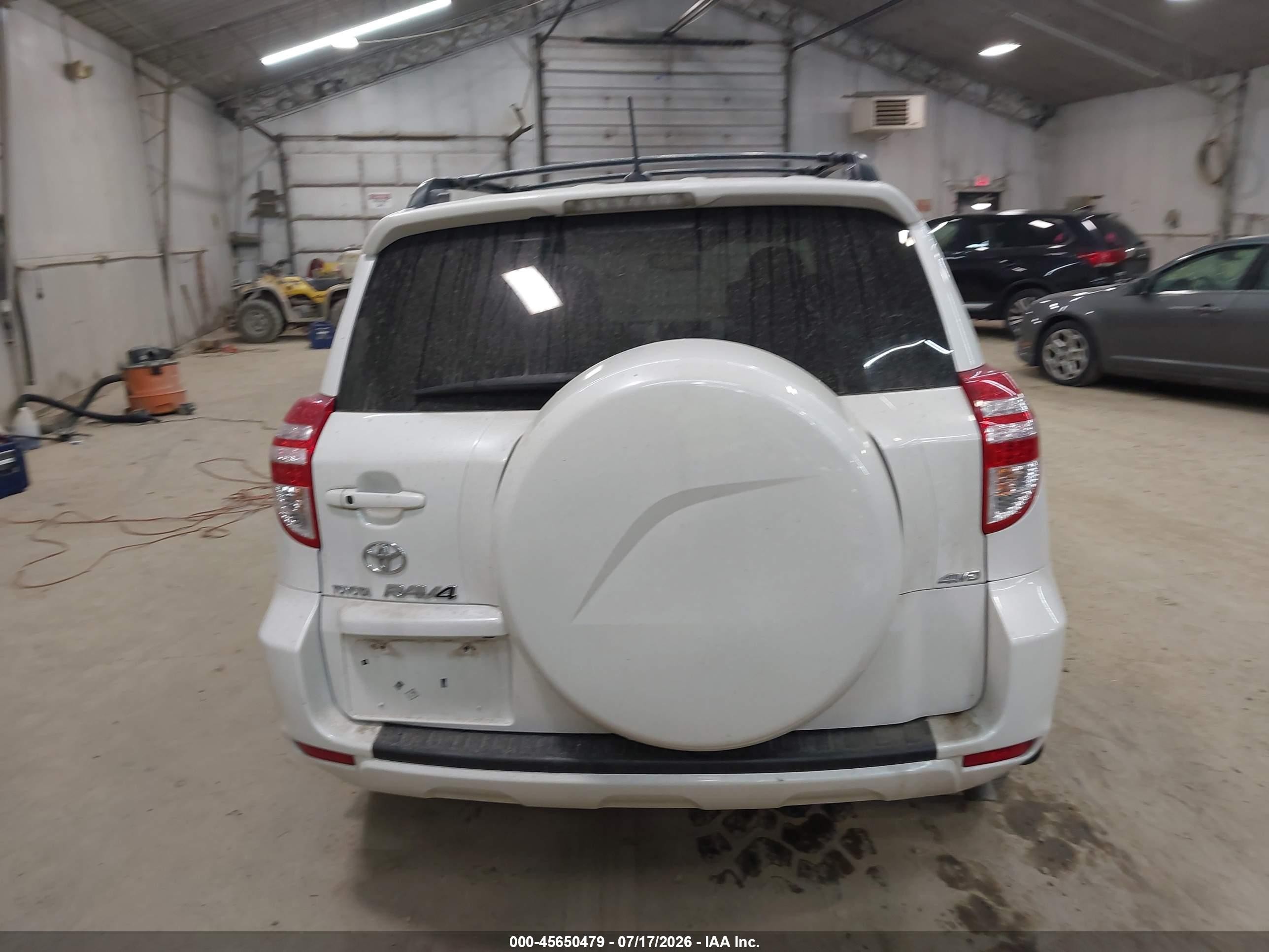 2010 Toyota Rav4 Limited V6 White vin: 2T3DK4DV4AW017549