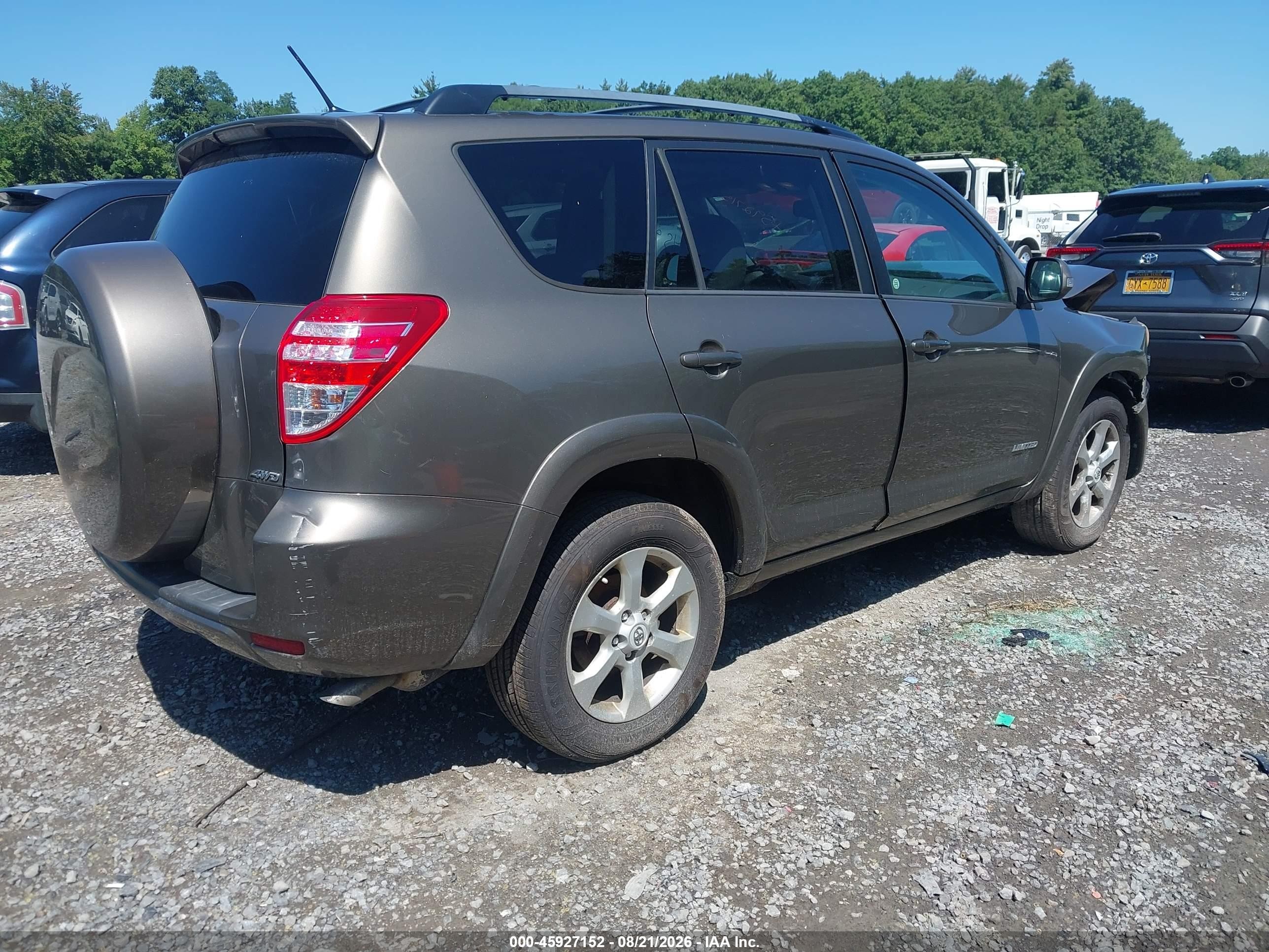2010 Toyota Rav4 Limited V6 Brown vin: 2T3DK4DV4AW019348