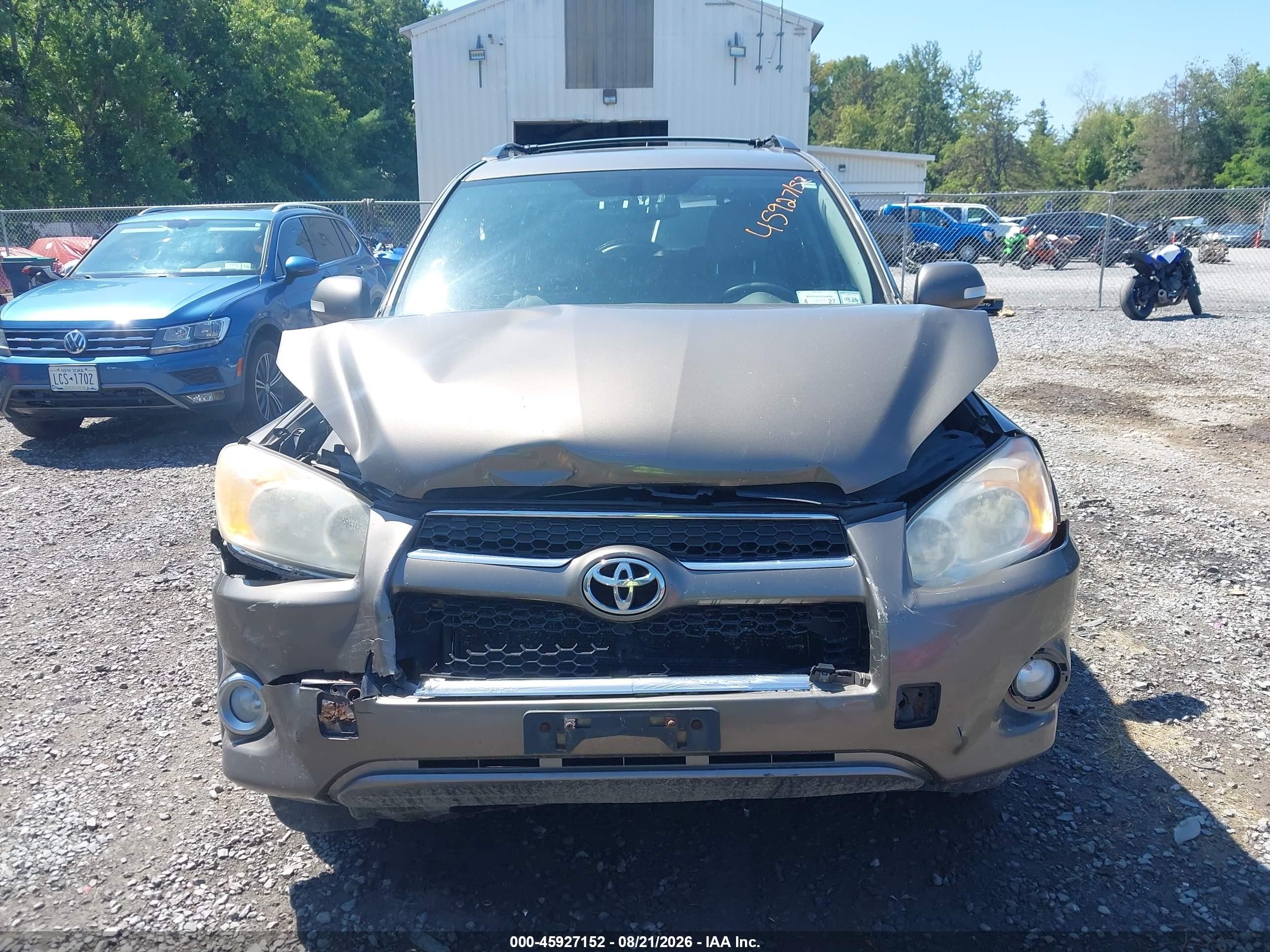 2010 Toyota Rav4 Limited V6 Brown vin: 2T3DK4DV4AW019348