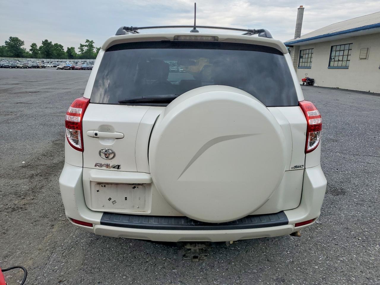 2011 Toyota Rav4 Limited White vin: 2T3DK4DV4BW046647