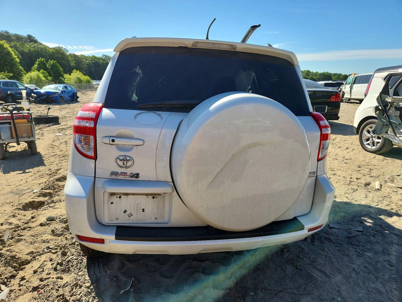 2012 Toyota Rav4 Limited White vin: 2T3DK4DV4CW069718