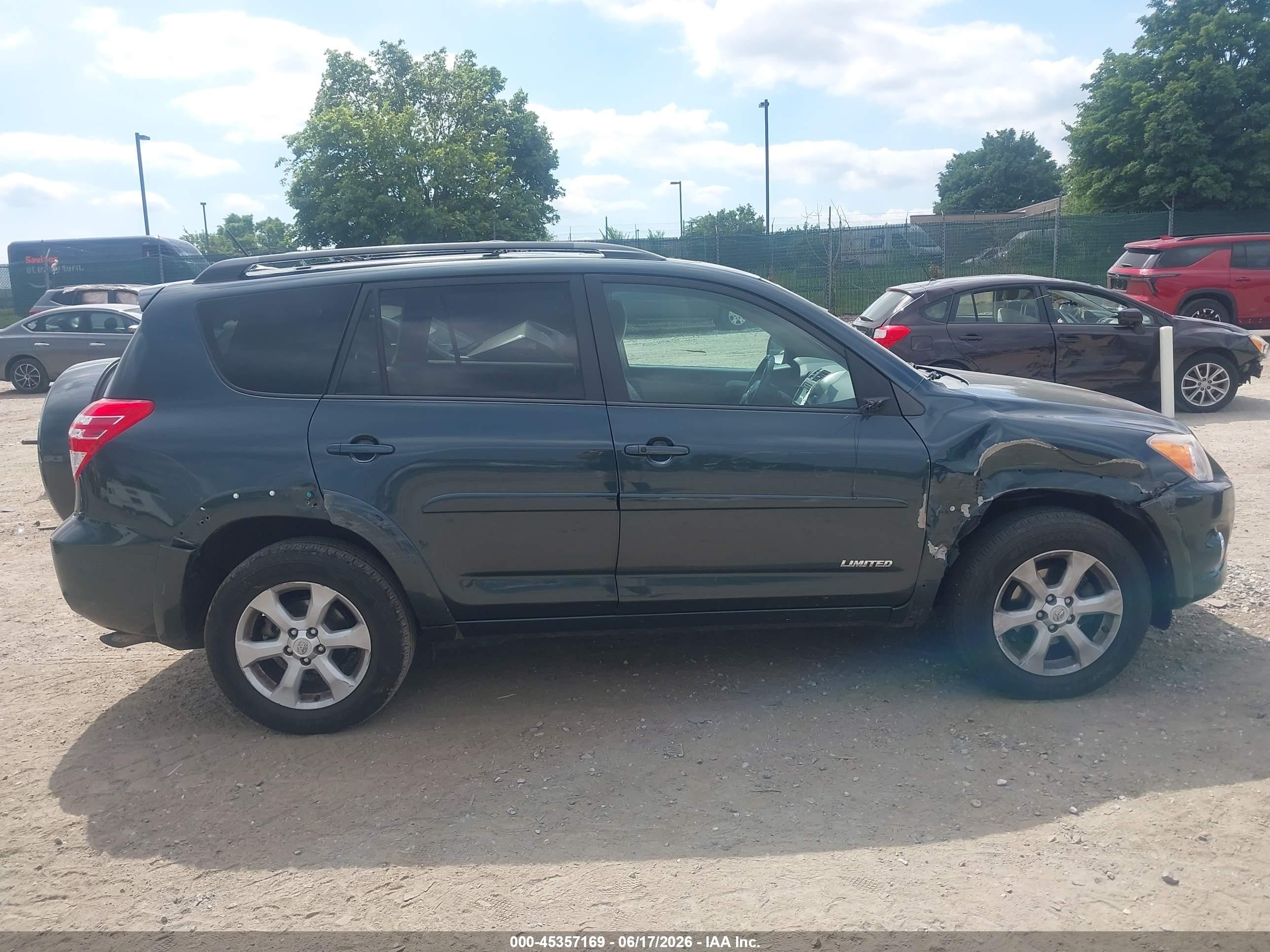 2012 Toyota Rav4 Limited V6 Gray vin: 2T3DK4DV4CW076538