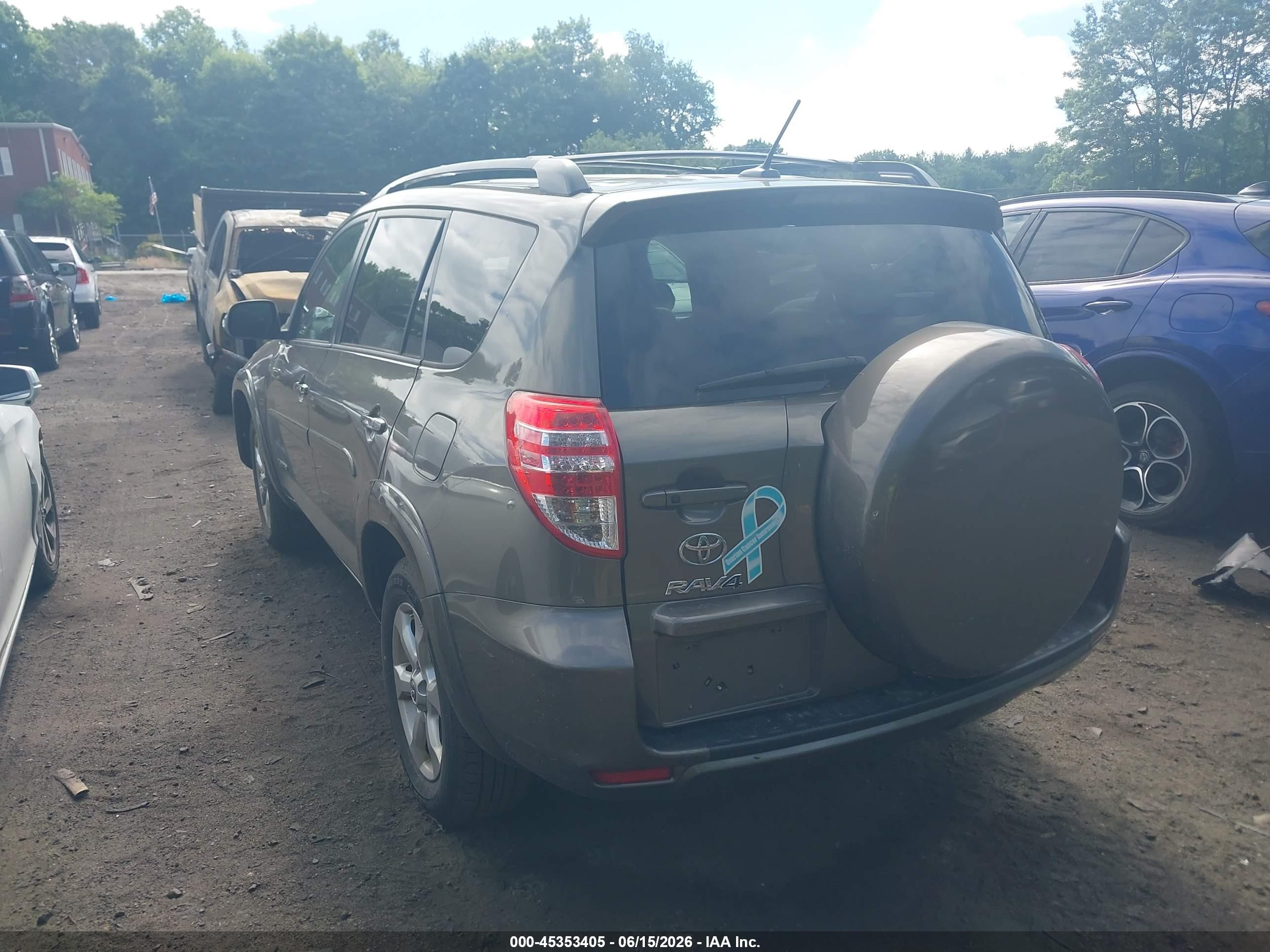 2012 Toyota Rav4 Limited V6 Beige vin: 2T3DK4DV4CW093209