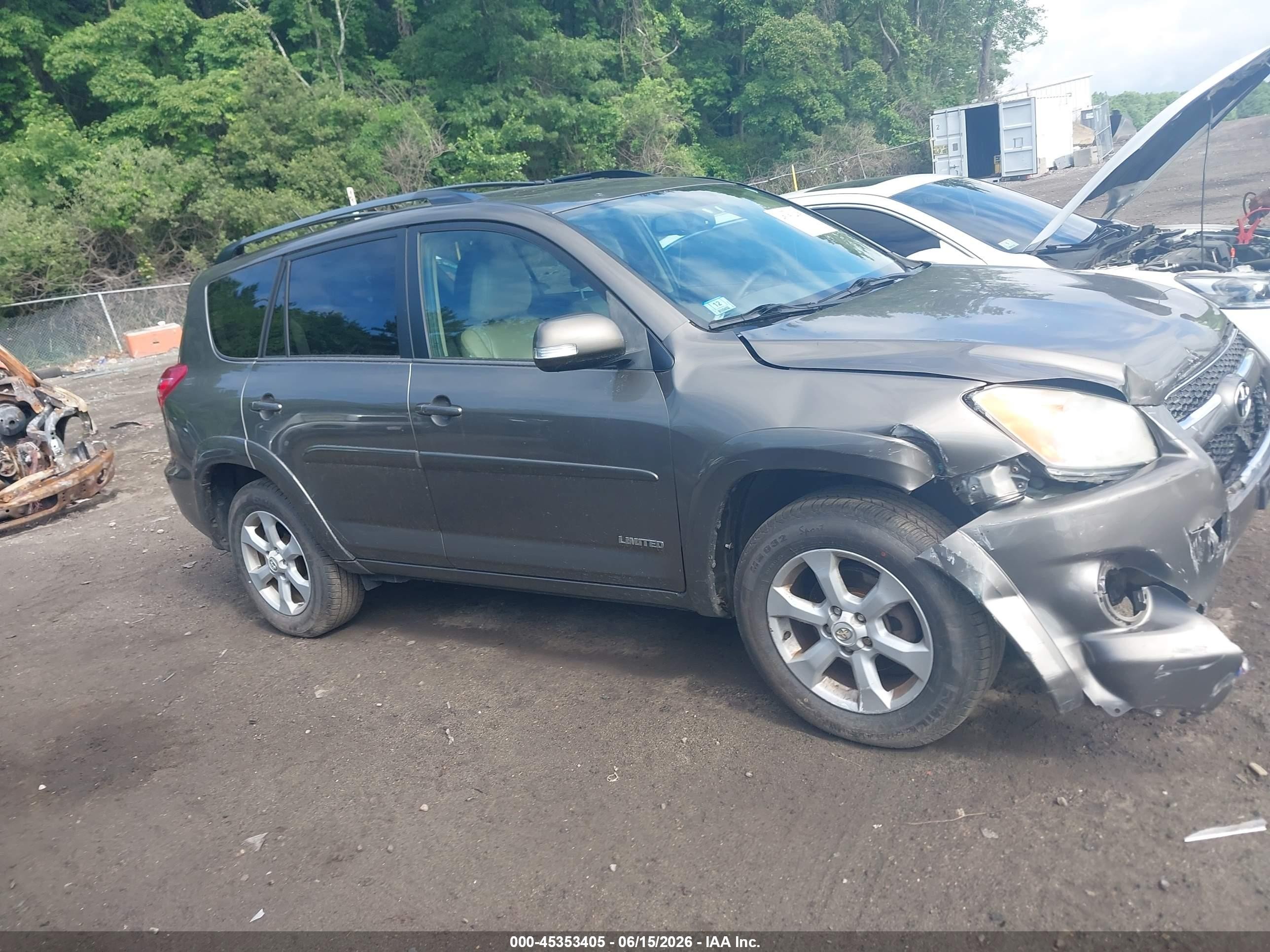 2012 Toyota Rav4 Limited V6 Beige vin: 2T3DK4DV4CW093209