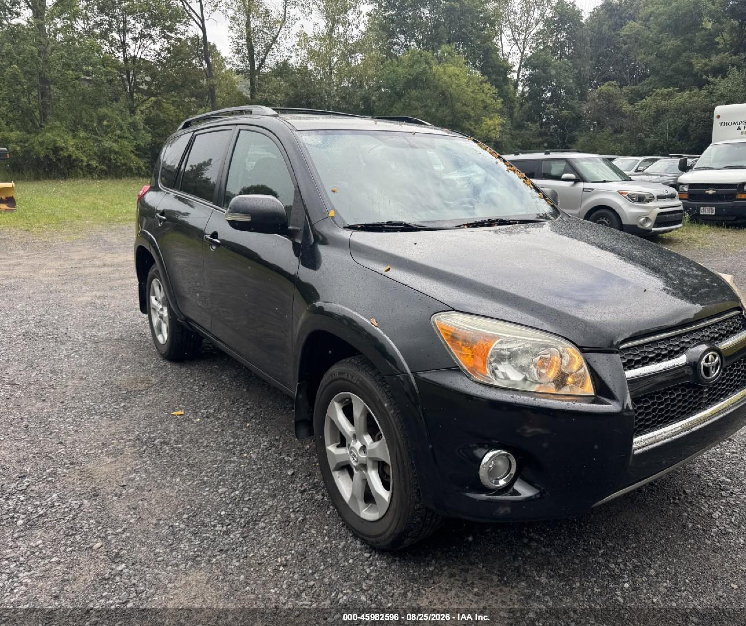 2012 Toyota Rav4 Limited V6 Black vin: 2T3DK4DV4CW094344