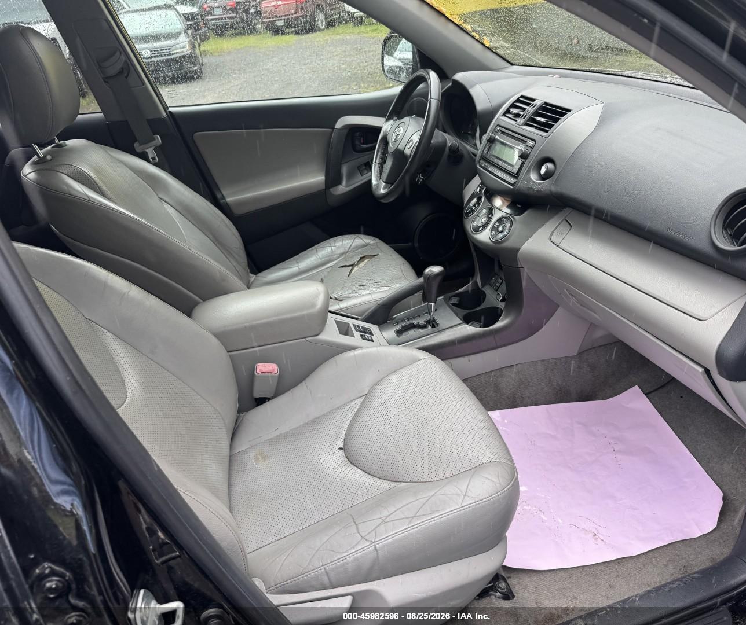 2012 Toyota Rav4 Limited V6 Black vin: 2T3DK4DV4CW094344