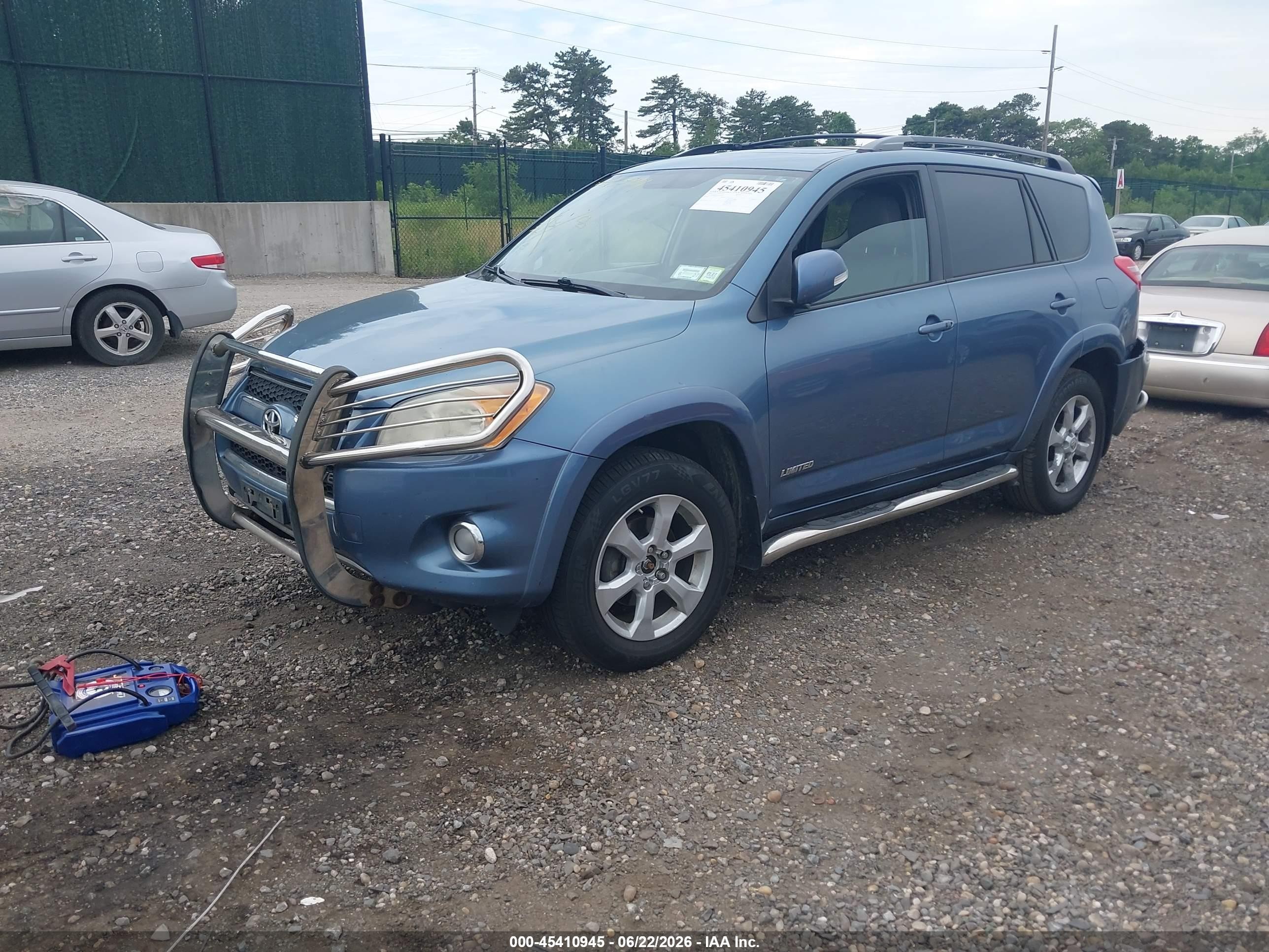 2010 Toyota Rav4 Limited V6 Синий vin: 2T3DK4DV5AW014126