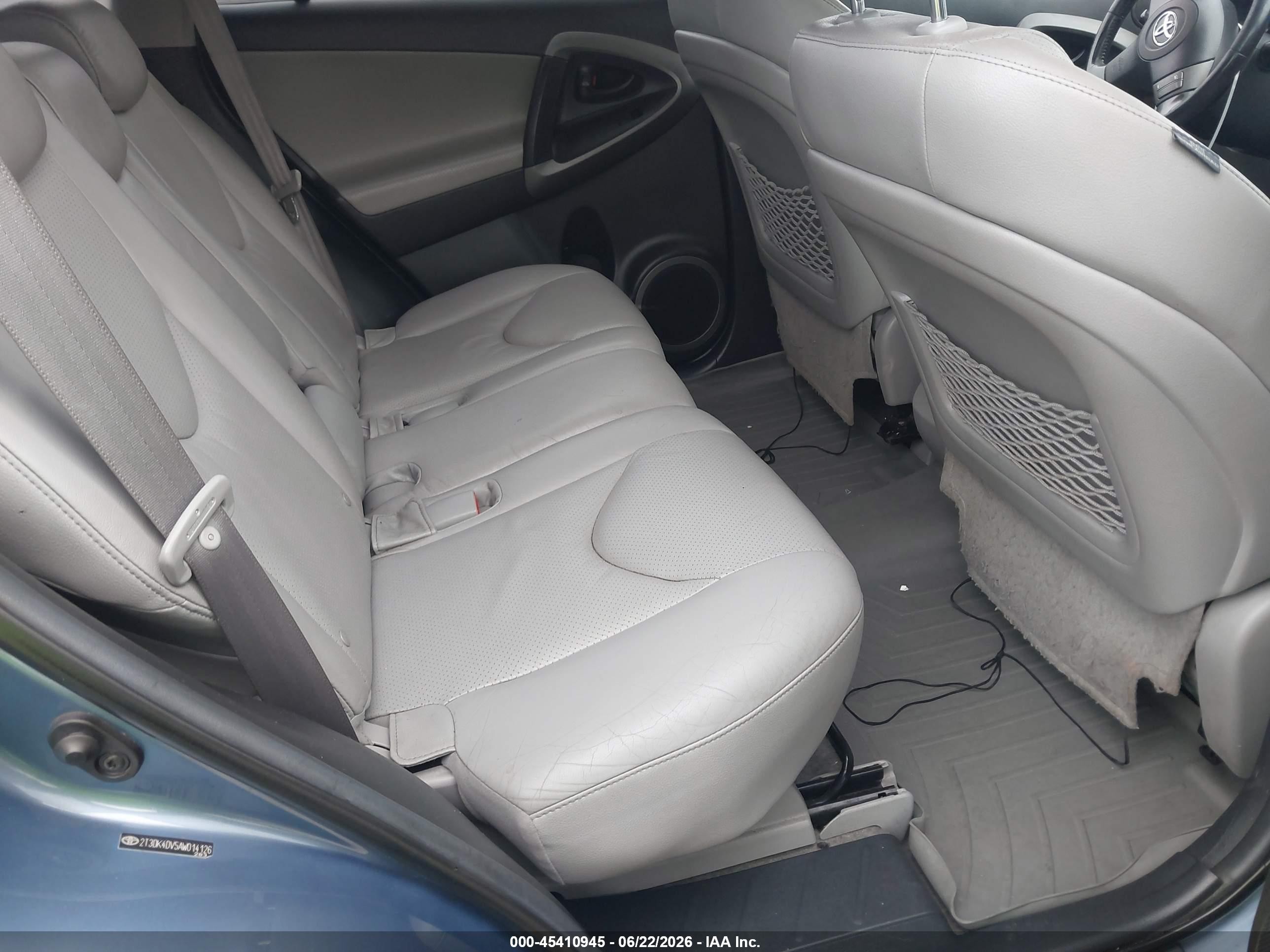 2010 Toyota Rav4 Limited V6 Синий vin: 2T3DK4DV5AW014126
