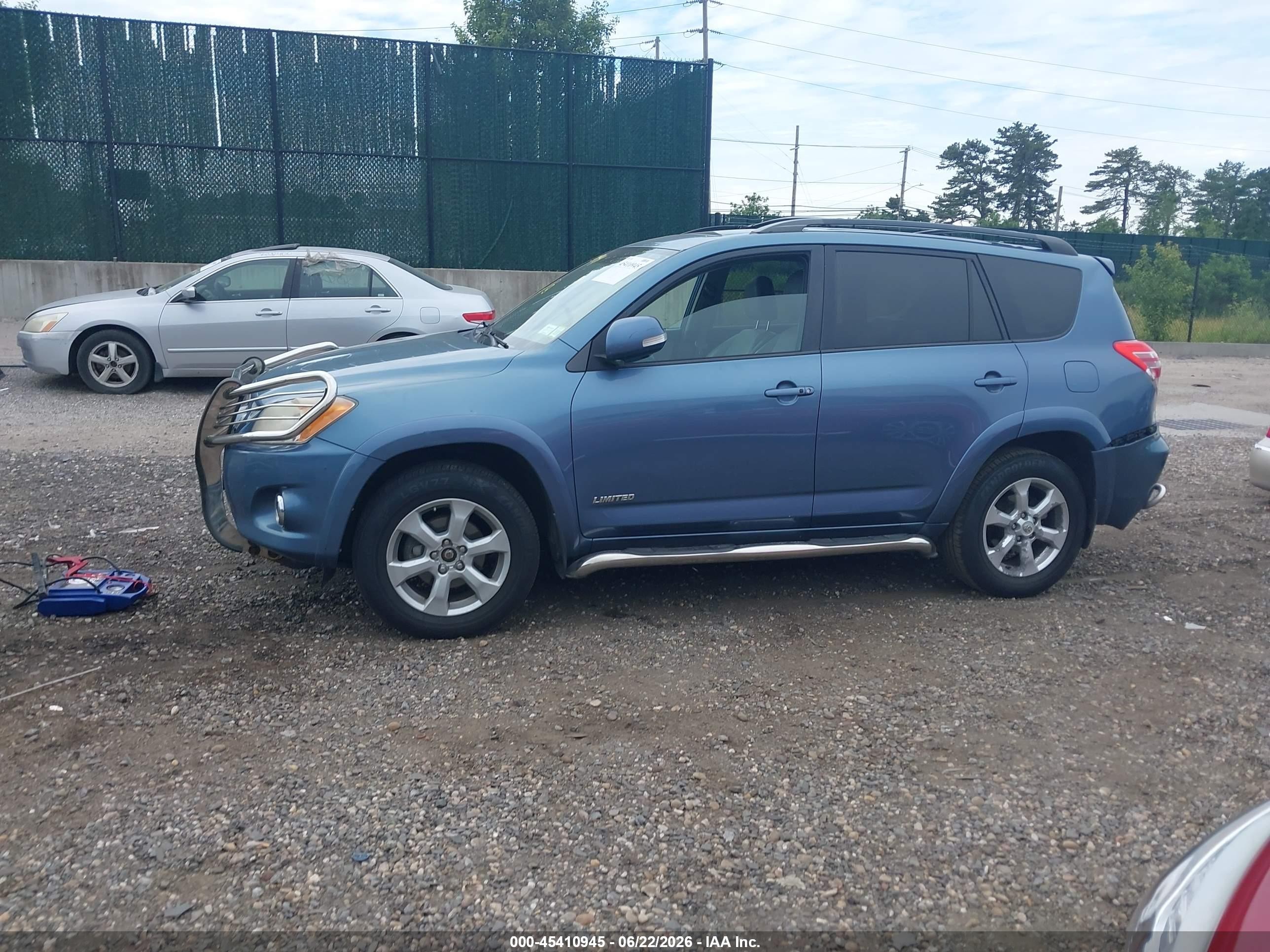 2010 Toyota Rav4 Limited V6 Синий vin: 2T3DK4DV5AW014126