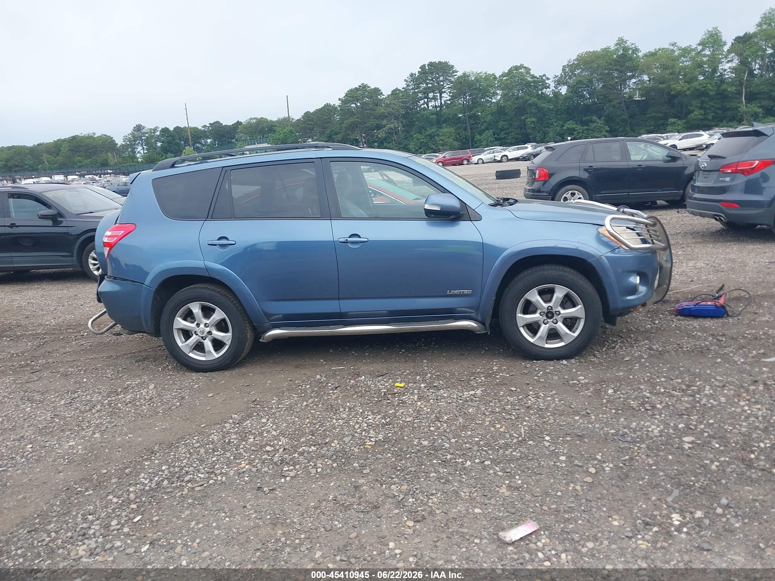 2010 Toyota Rav4 Limited V6 Синий vin: 2T3DK4DV5AW014126