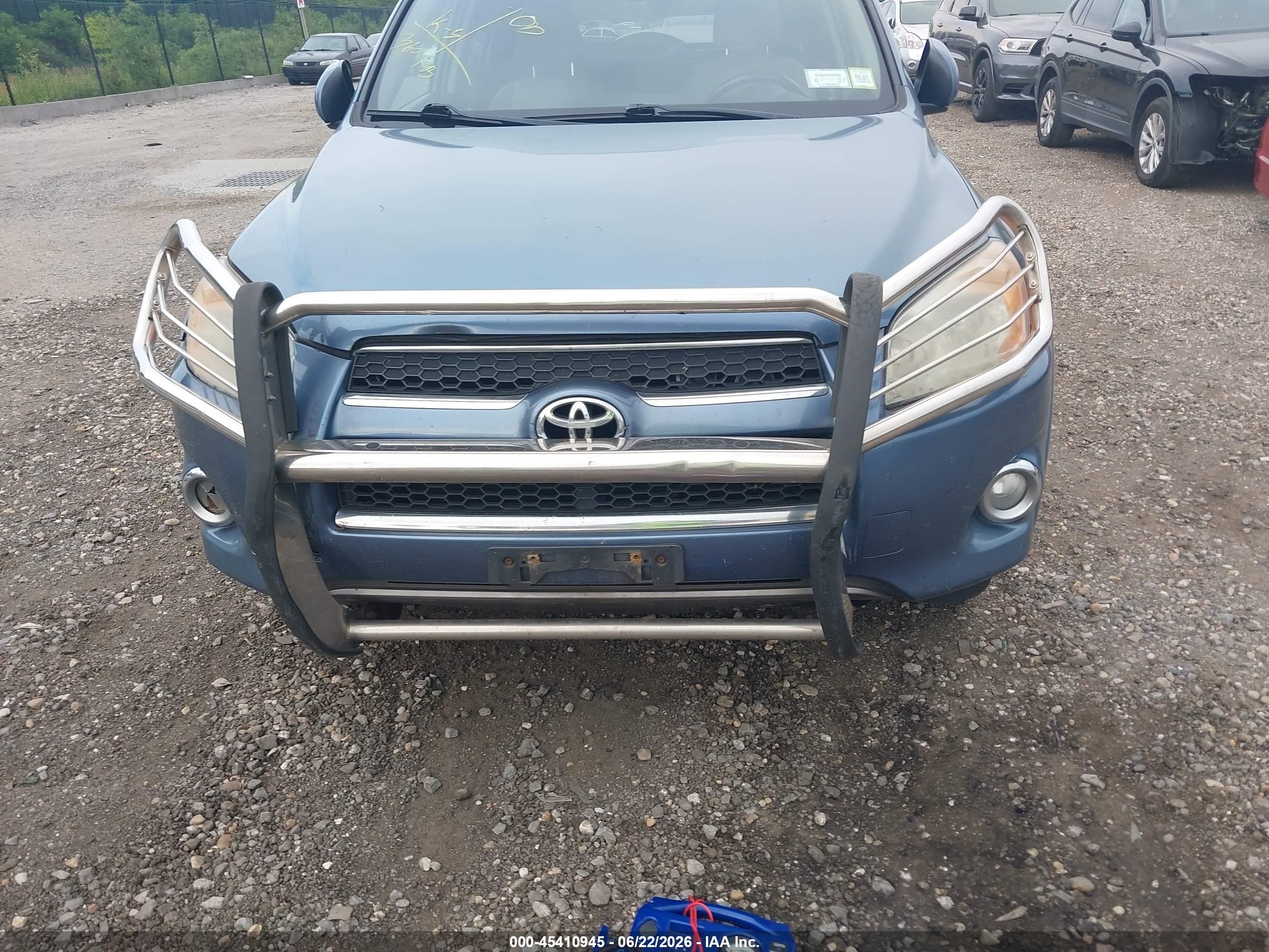 2010 Toyota Rav4 Limited V6 Синий vin: 2T3DK4DV5AW014126