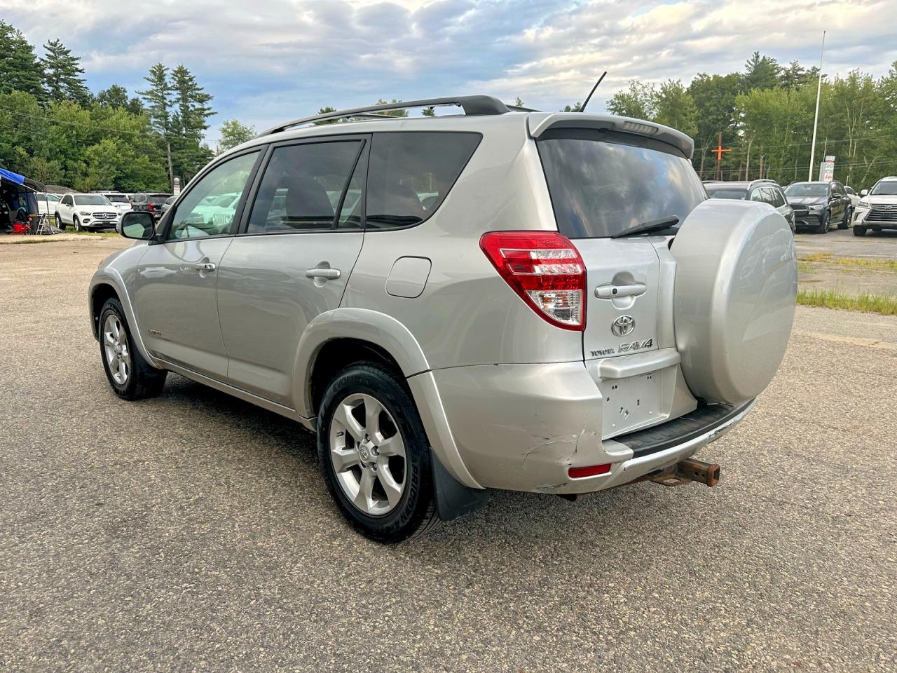 2010 Toyota Rav4 Limited Silver vin: 2T3DK4DV5AW019228
