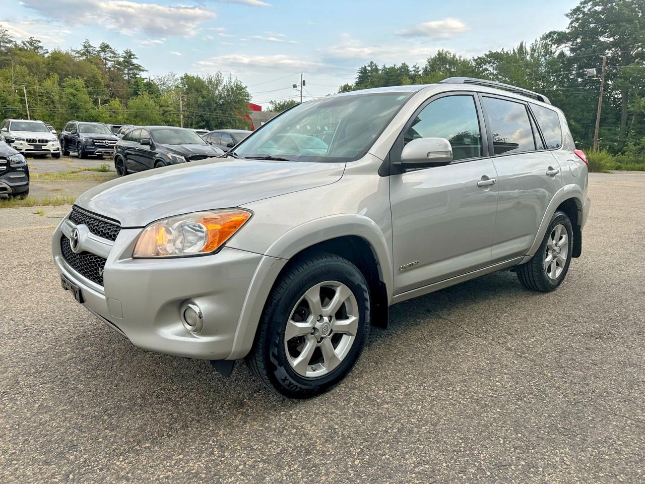 2010 Toyota Rav4 Limited Silver vin: 2T3DK4DV5AW019228