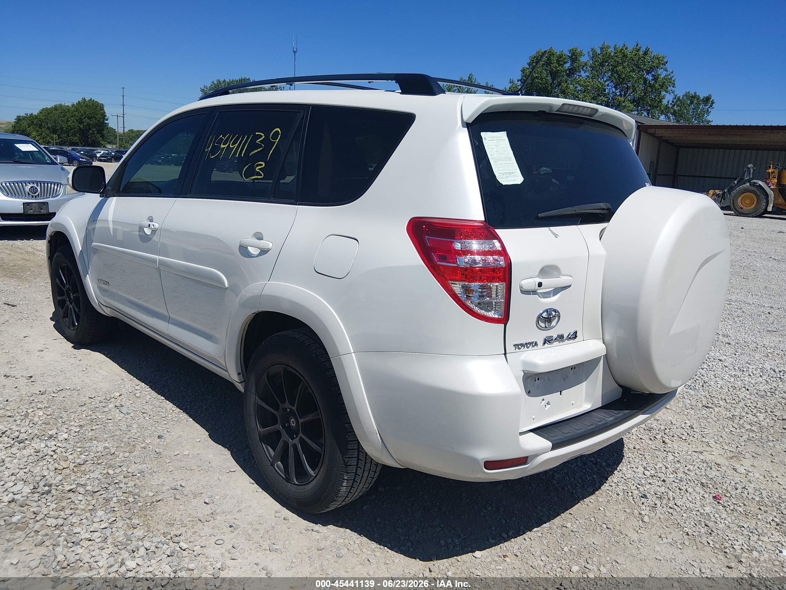 2010 Toyota Rav4 Limited V6 White vin: 2T3DK4DV5AW023859