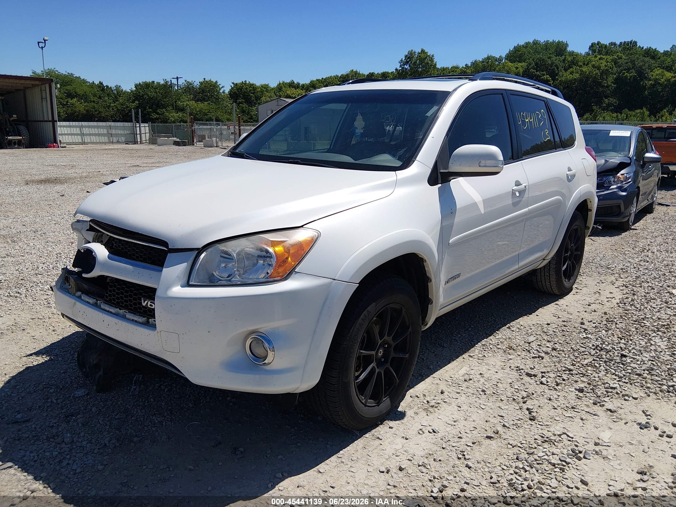 2010 Toyota Rav4 Limited V6 White vin: 2T3DK4DV5AW023859