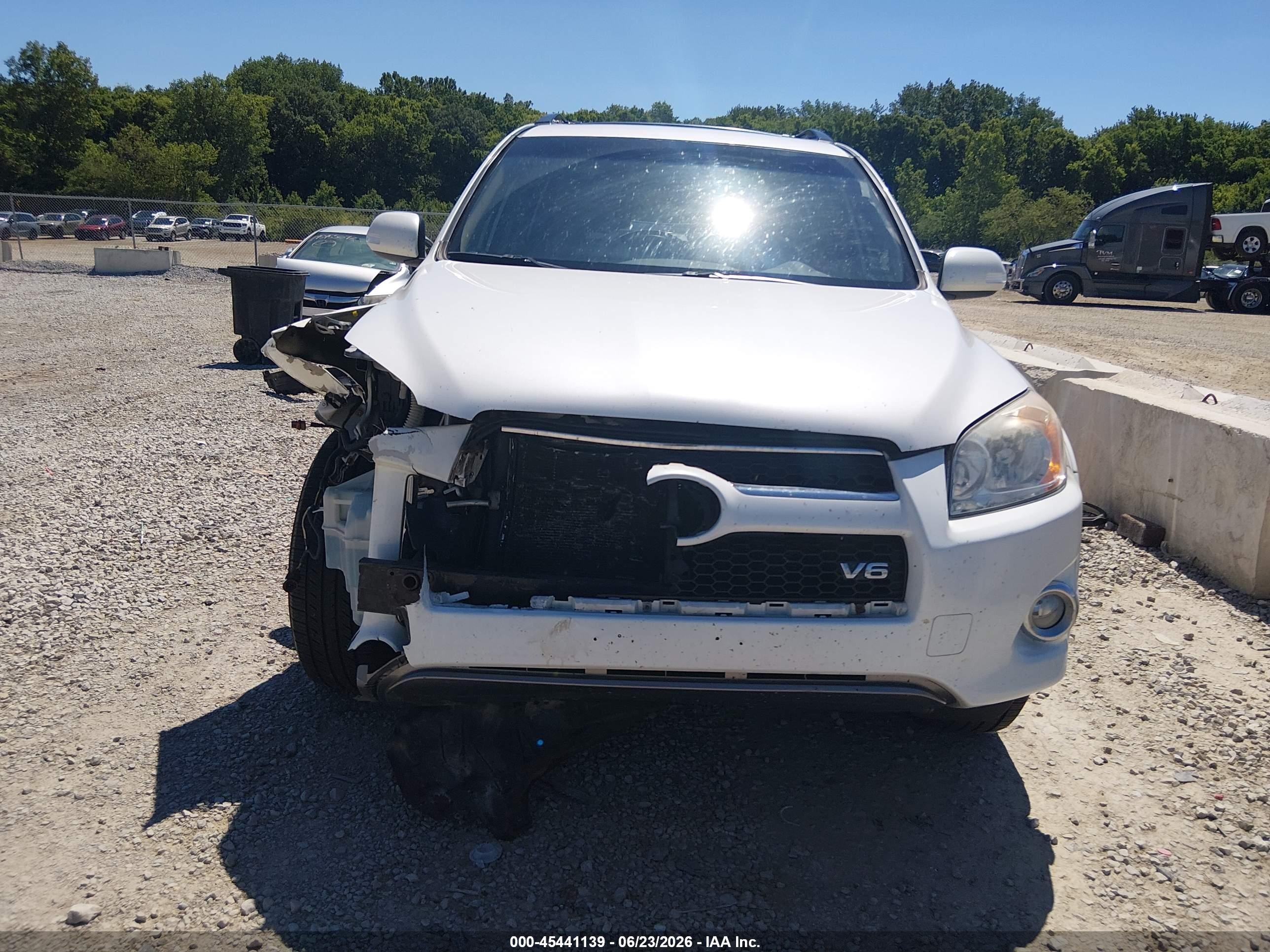2010 Toyota Rav4 Limited V6 White vin: 2T3DK4DV5AW023859