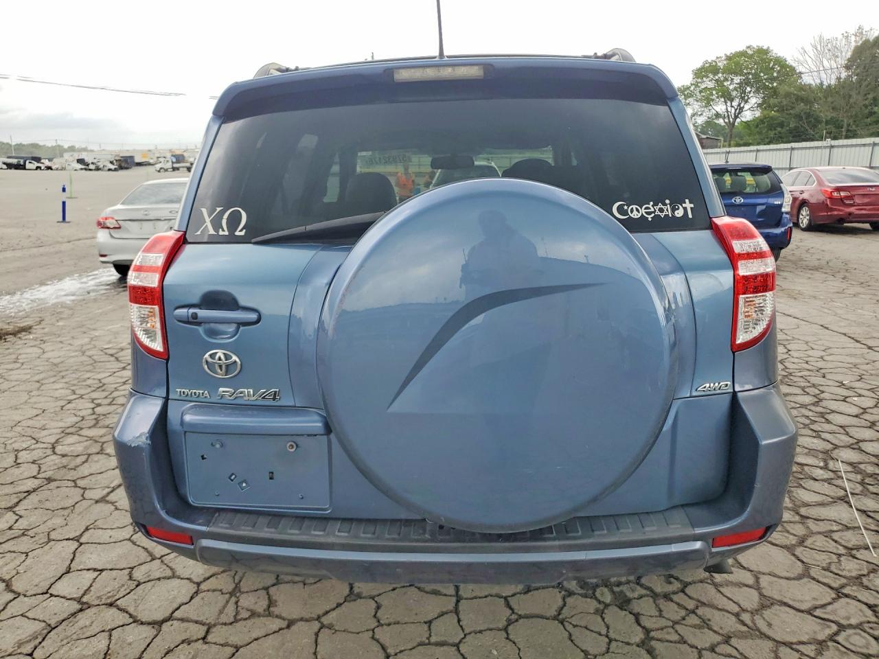 2010 Toyota Rav4 Limited Blue vin: 2T3DK4DV5AW032979