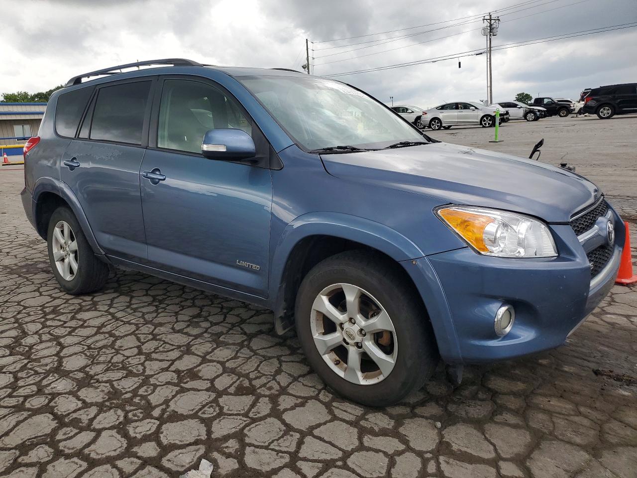 2010 Toyota Rav4 Limited Blue vin: 2T3DK4DV5AW032979