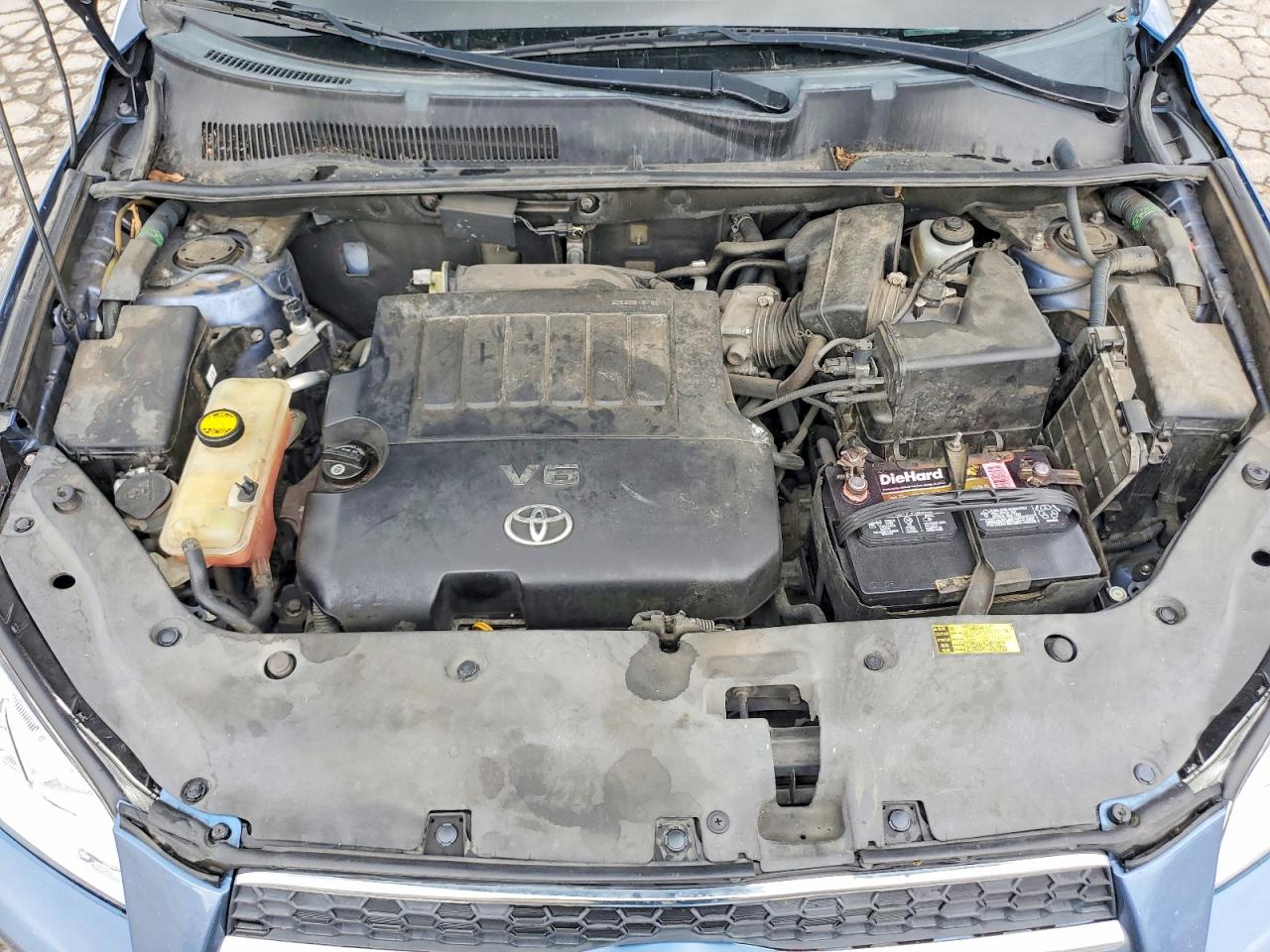 2010 Toyota Rav4 Limited Blue vin: 2T3DK4DV5AW032979