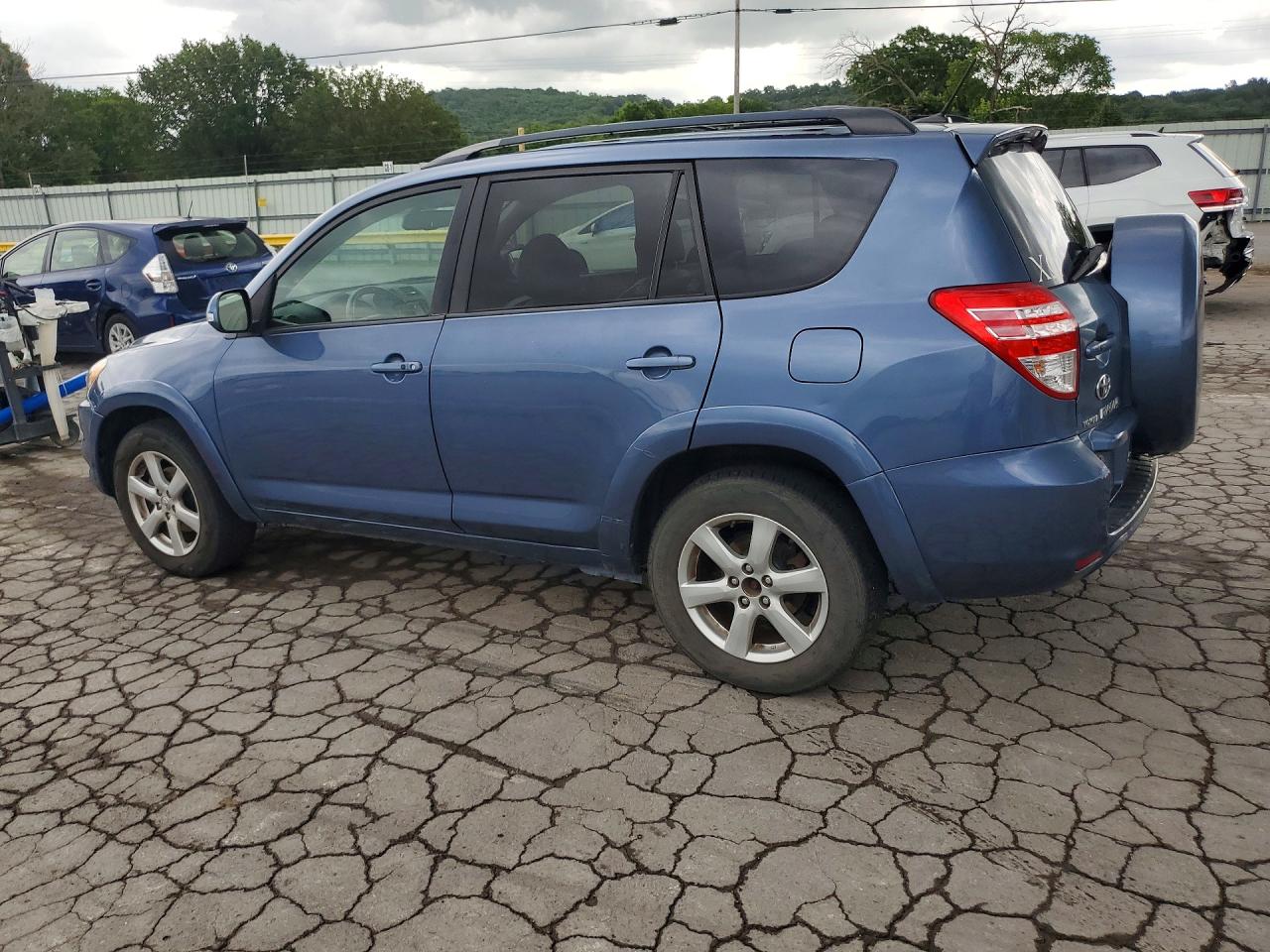 2010 Toyota Rav4 Limited Blue vin: 2T3DK4DV5AW032979