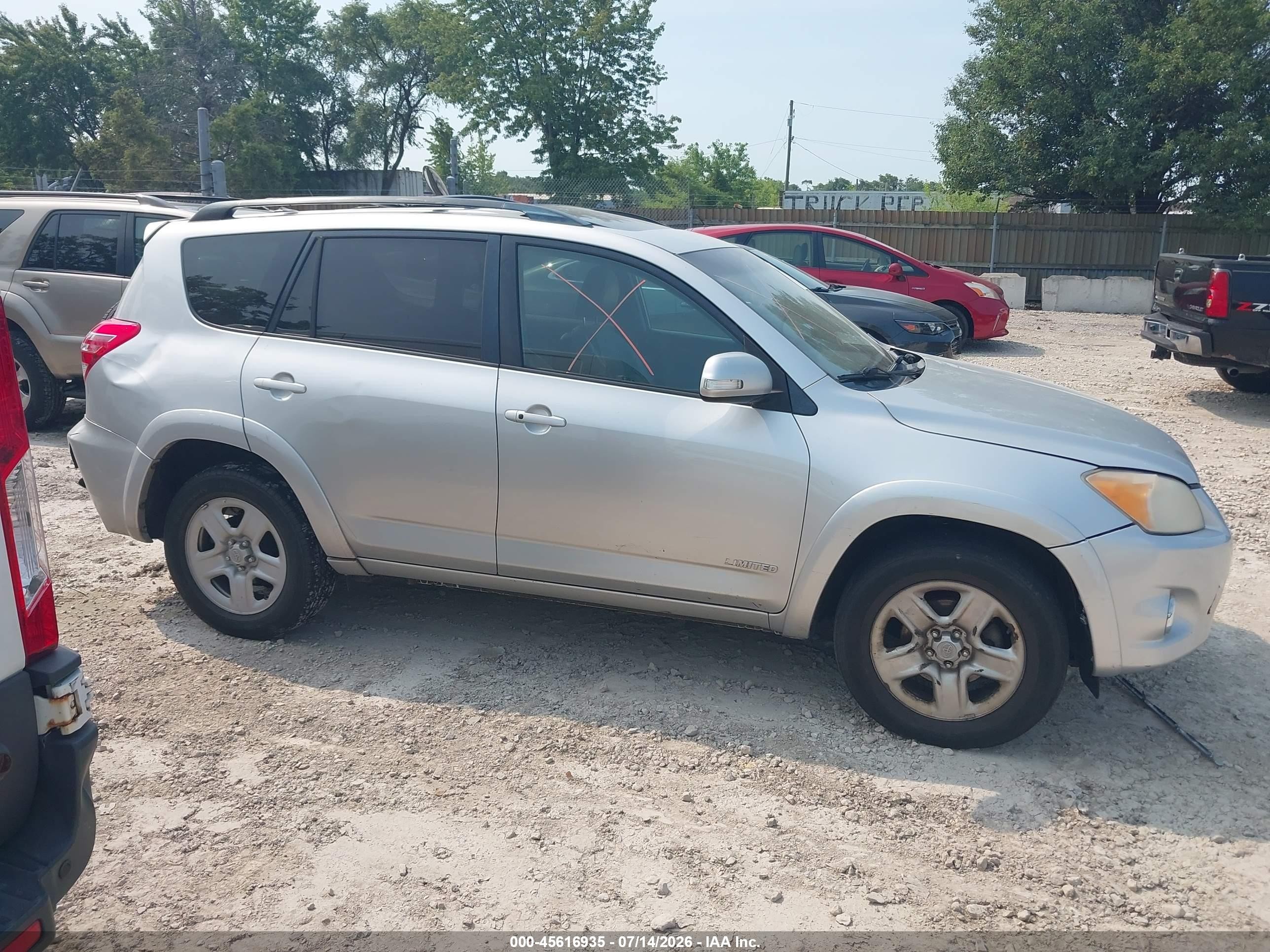 2011 Toyota Rav4 Limited V6 Серебряный vin: 2T3DK4DV5BW038282