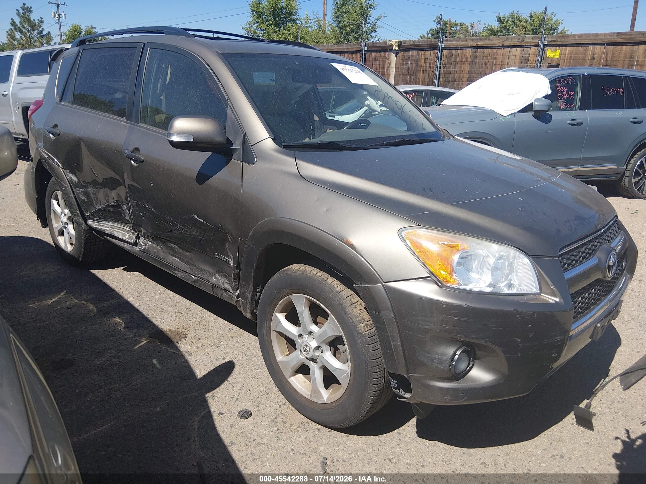 2011 Toyota Rav4 Limited V6 Gold vin: 2T3DK4DV5BW043305