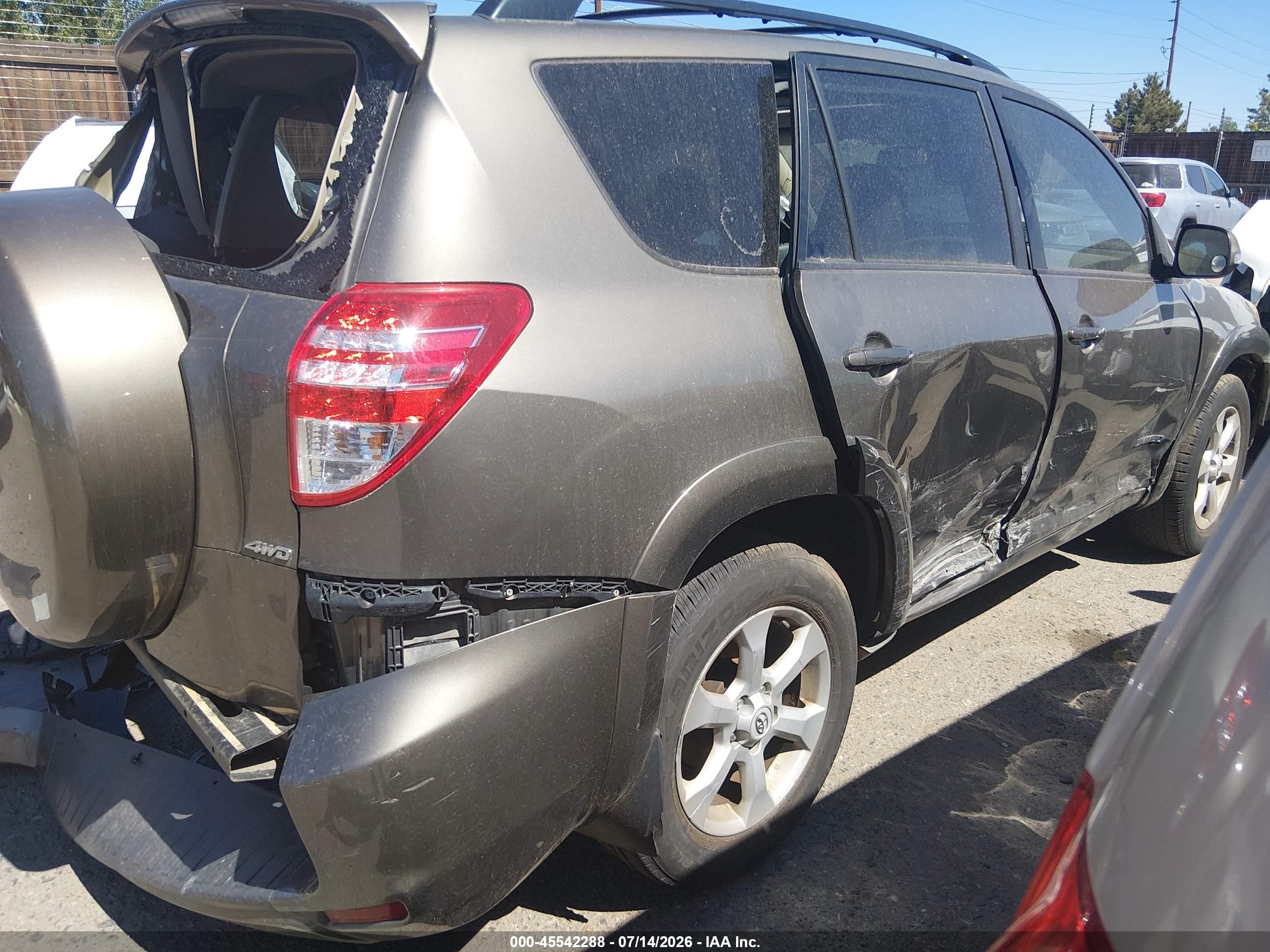 2011 Toyota Rav4 Limited V6 Gold vin: 2T3DK4DV5BW043305