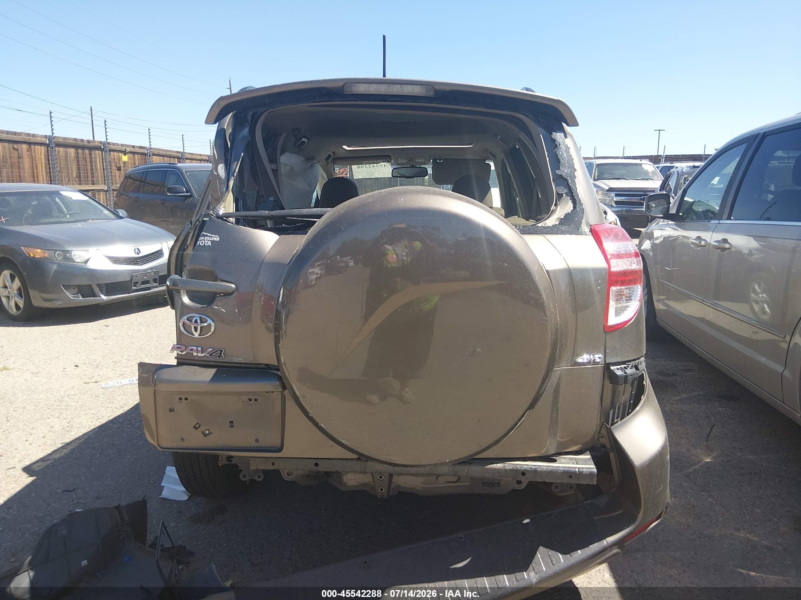 2011 Toyota Rav4 Limited V6 Gold vin: 2T3DK4DV5BW043305