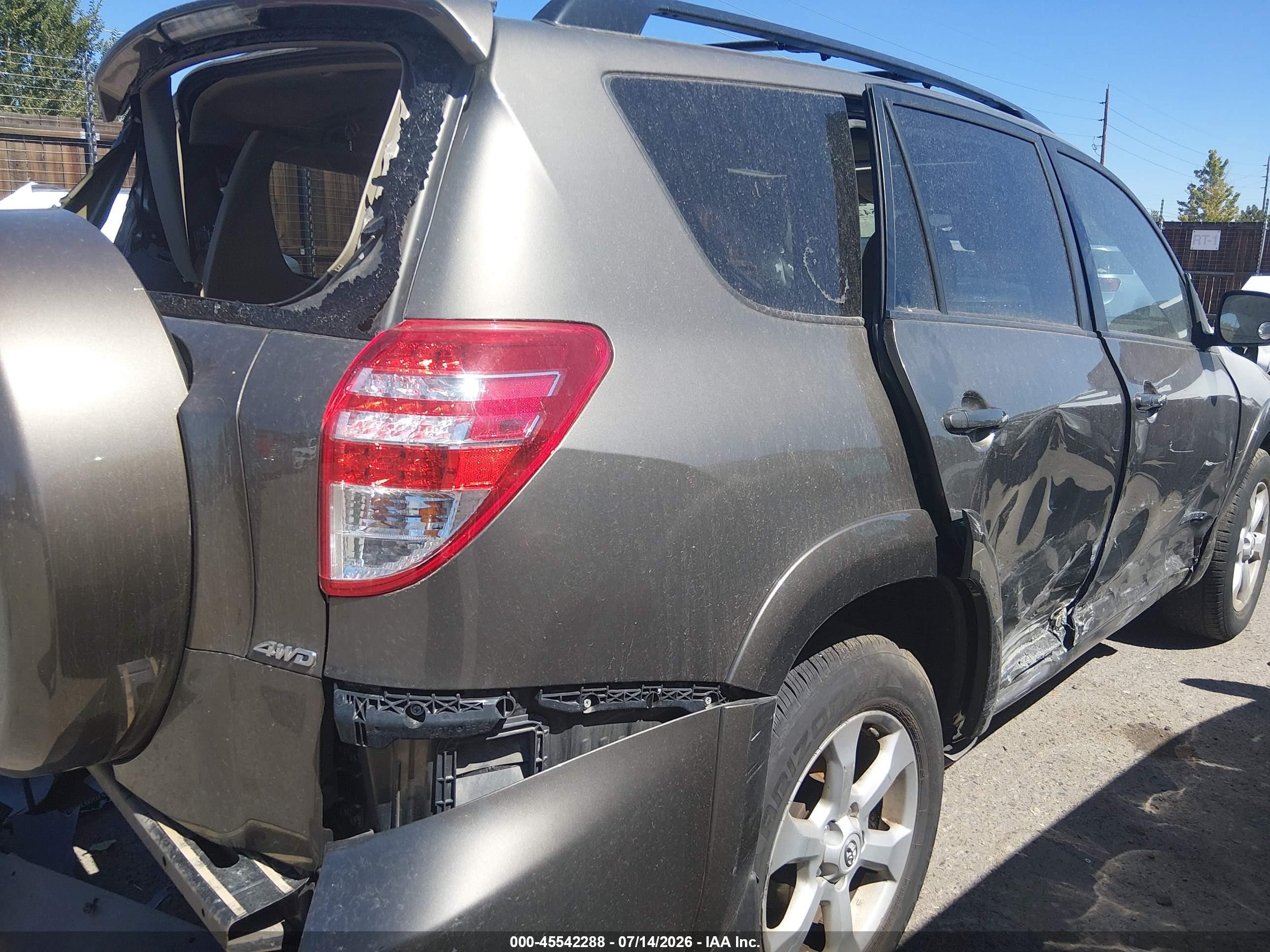2011 Toyota Rav4 Limited V6 Gold vin: 2T3DK4DV5BW043305