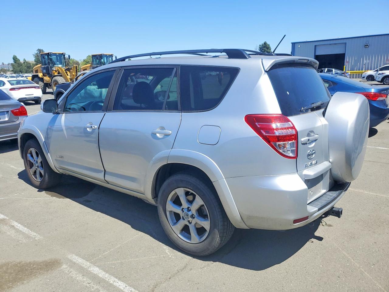 2011 Toyota Rav4 Limited Silver vin: 2T3DK4DV5BW054109