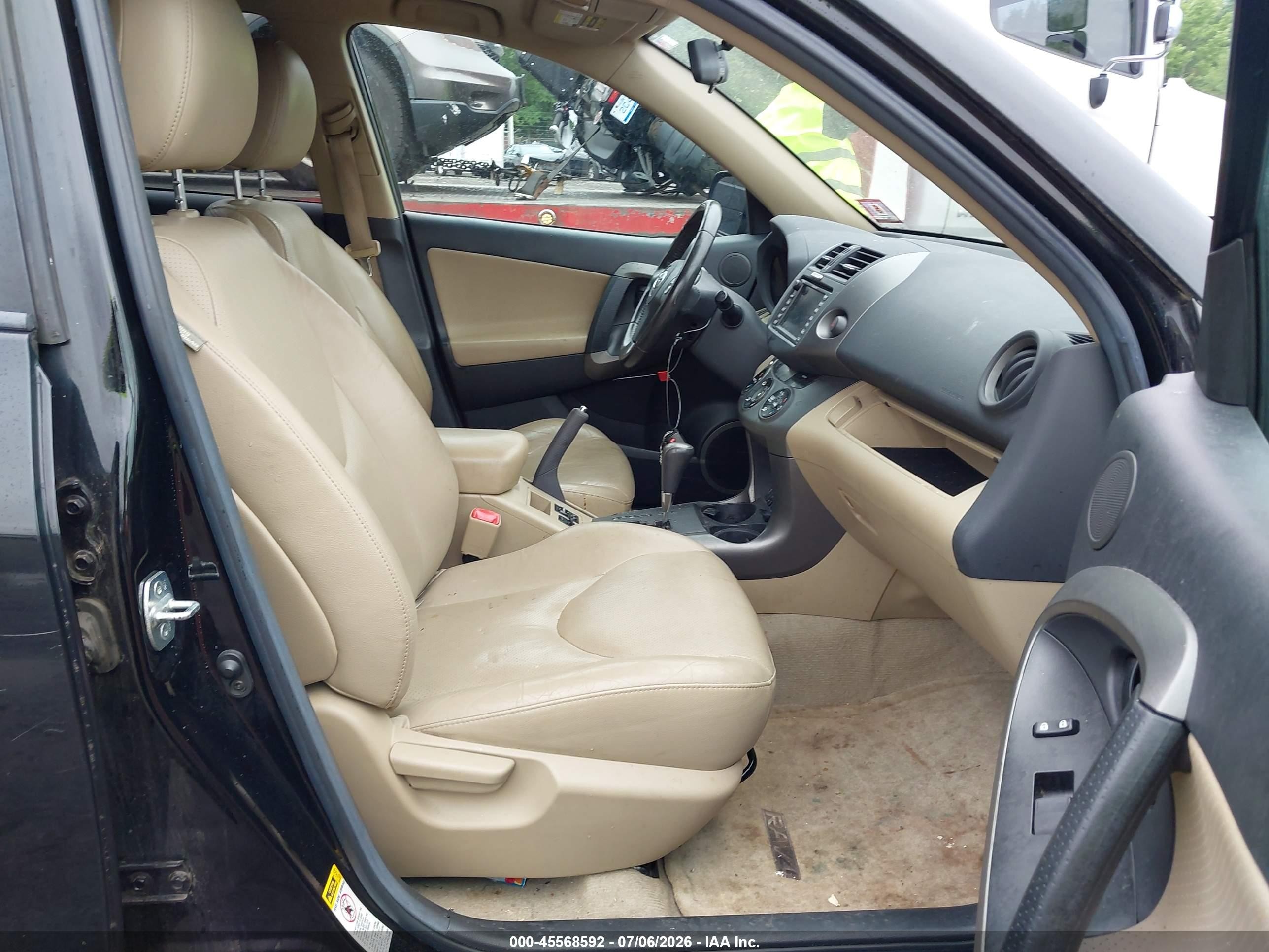 2011 Toyota Rav4 Limited V6 Black vin: 2T3DK4DV5BW054370