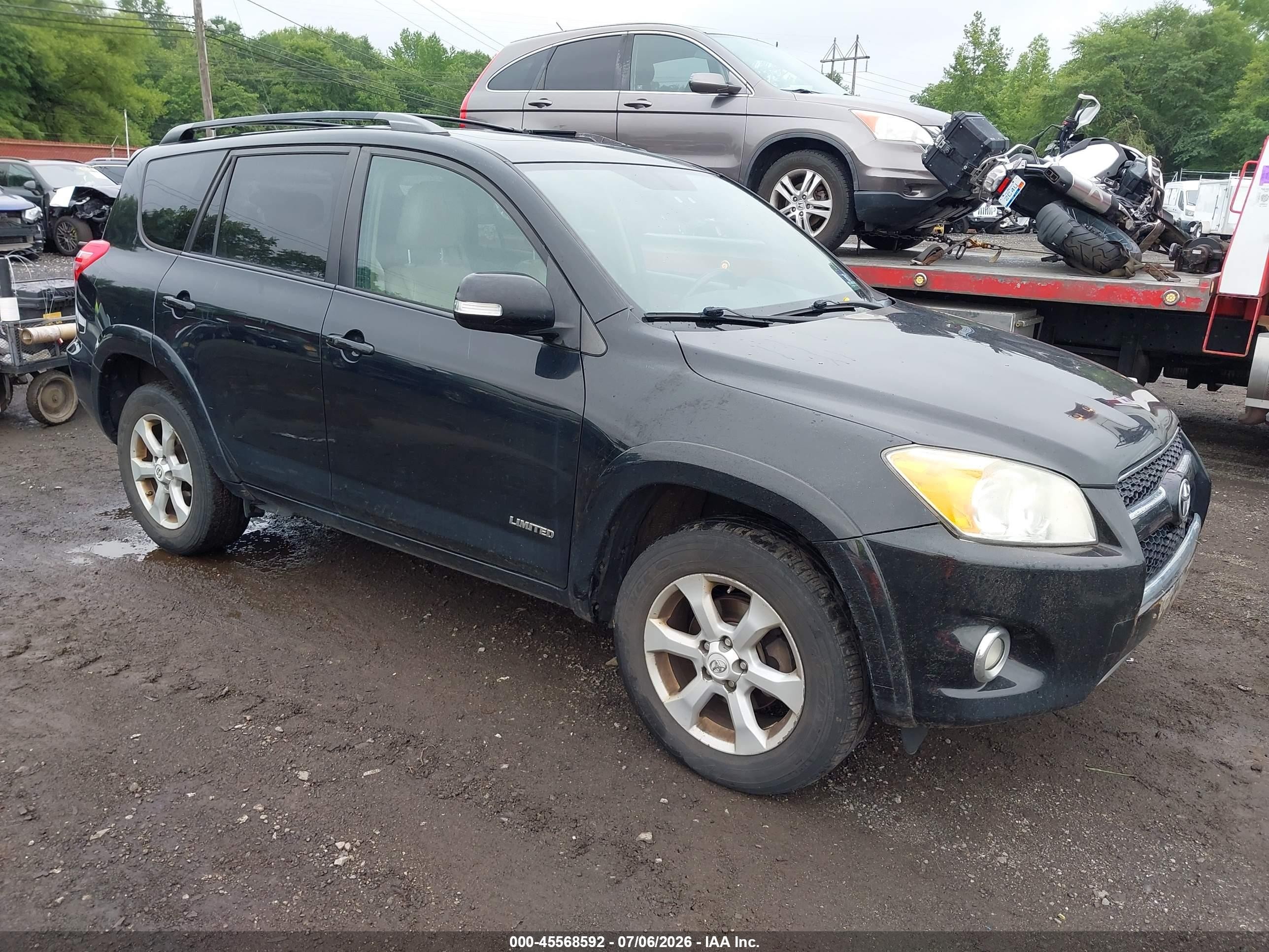 2011 Toyota Rav4 Limited V6 Black vin: 2T3DK4DV5BW054370