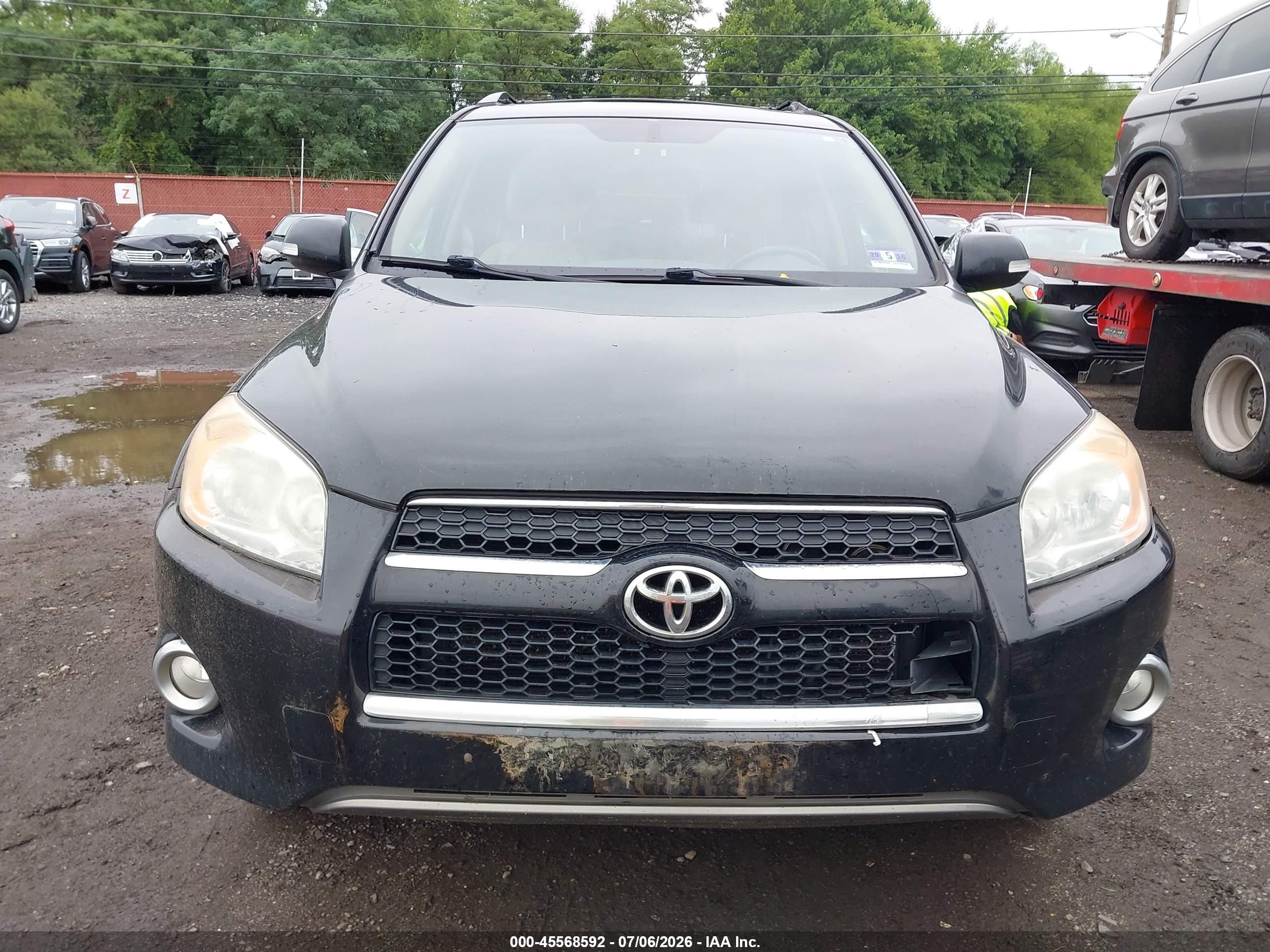 2011 Toyota Rav4 Limited V6 Black vin: 2T3DK4DV5BW054370