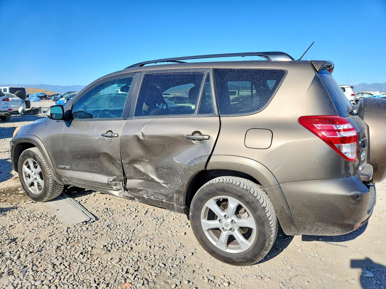 2011 Toyota Rav4 Limited Brown vin: 2T3DK4DV5BW055258