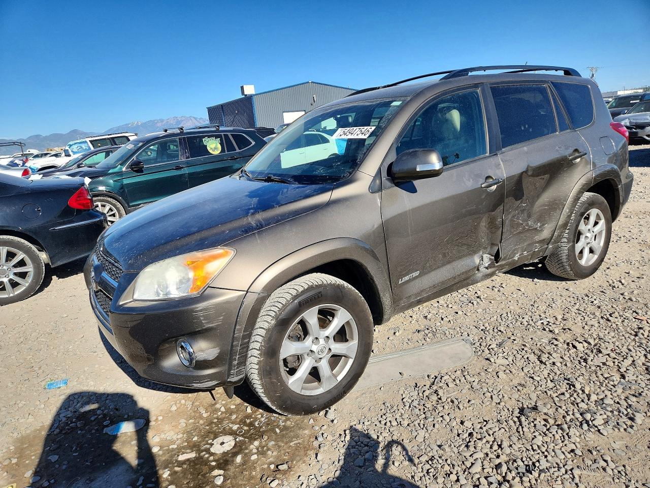 2011 Toyota Rav4 Limited Brown vin: 2T3DK4DV5BW055258